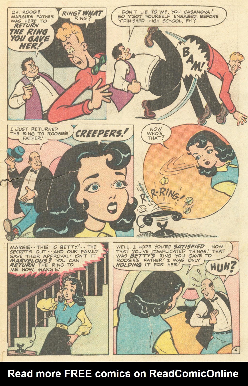 Read online Margie Comics comic -  Issue #37 - 47