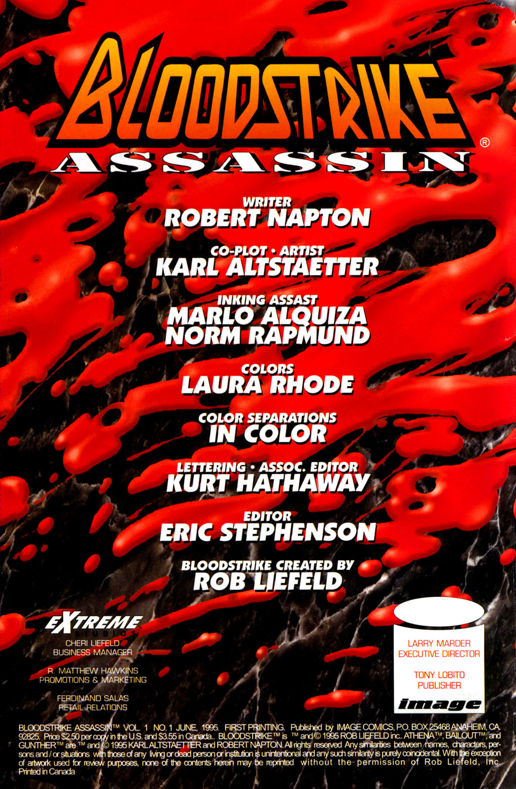 Read online Bloodstrike: Assassin comic -  Issue #1 - 2