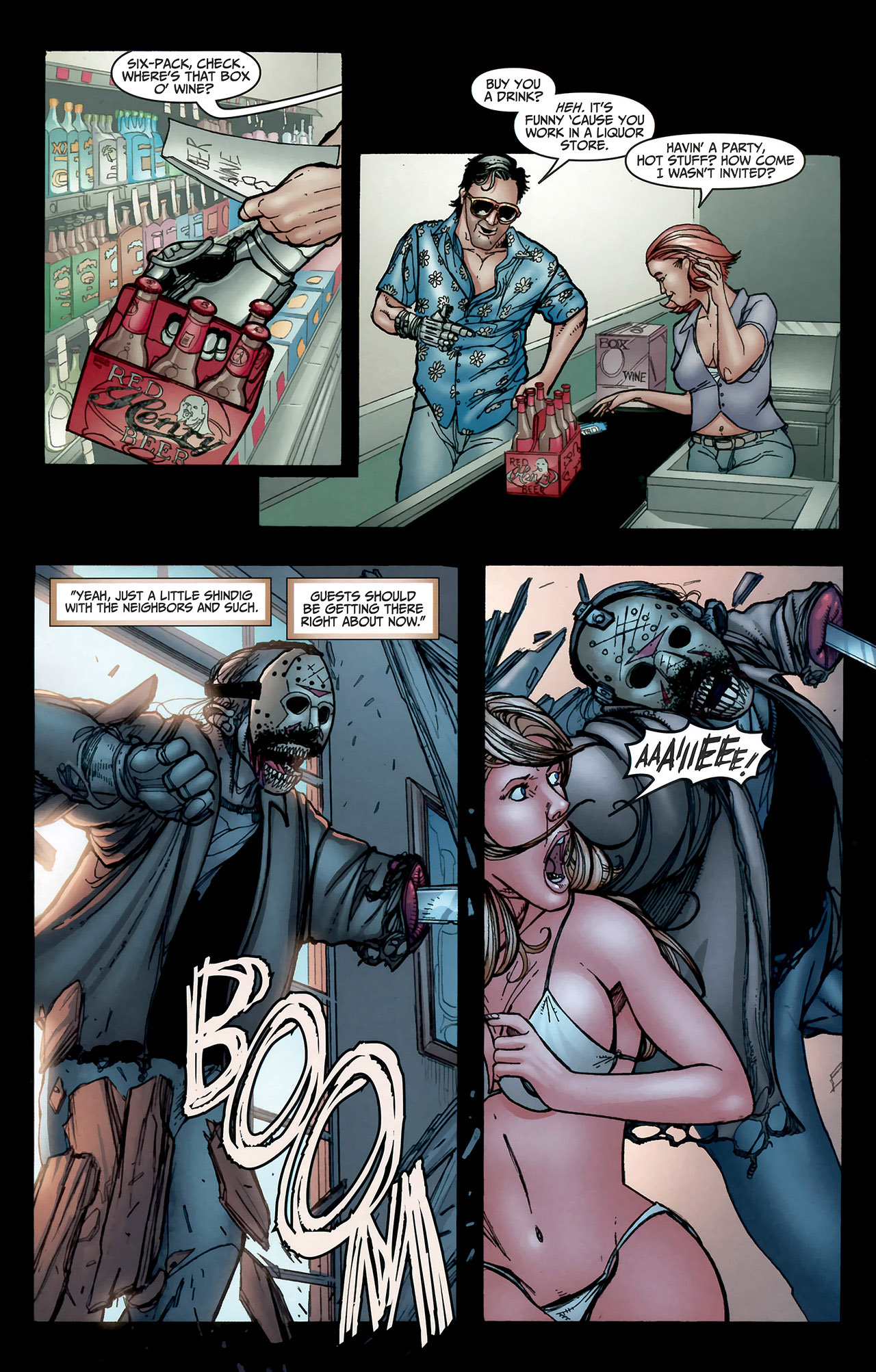 Read online Freddy vs. Jason vs. Ash: The Nightmare Warriors comic -  Issue #1 - 21