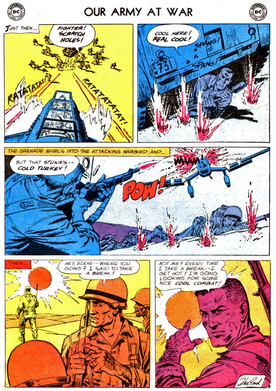 Read online Our Army at War (1952) comic -  Issue #70 - 23