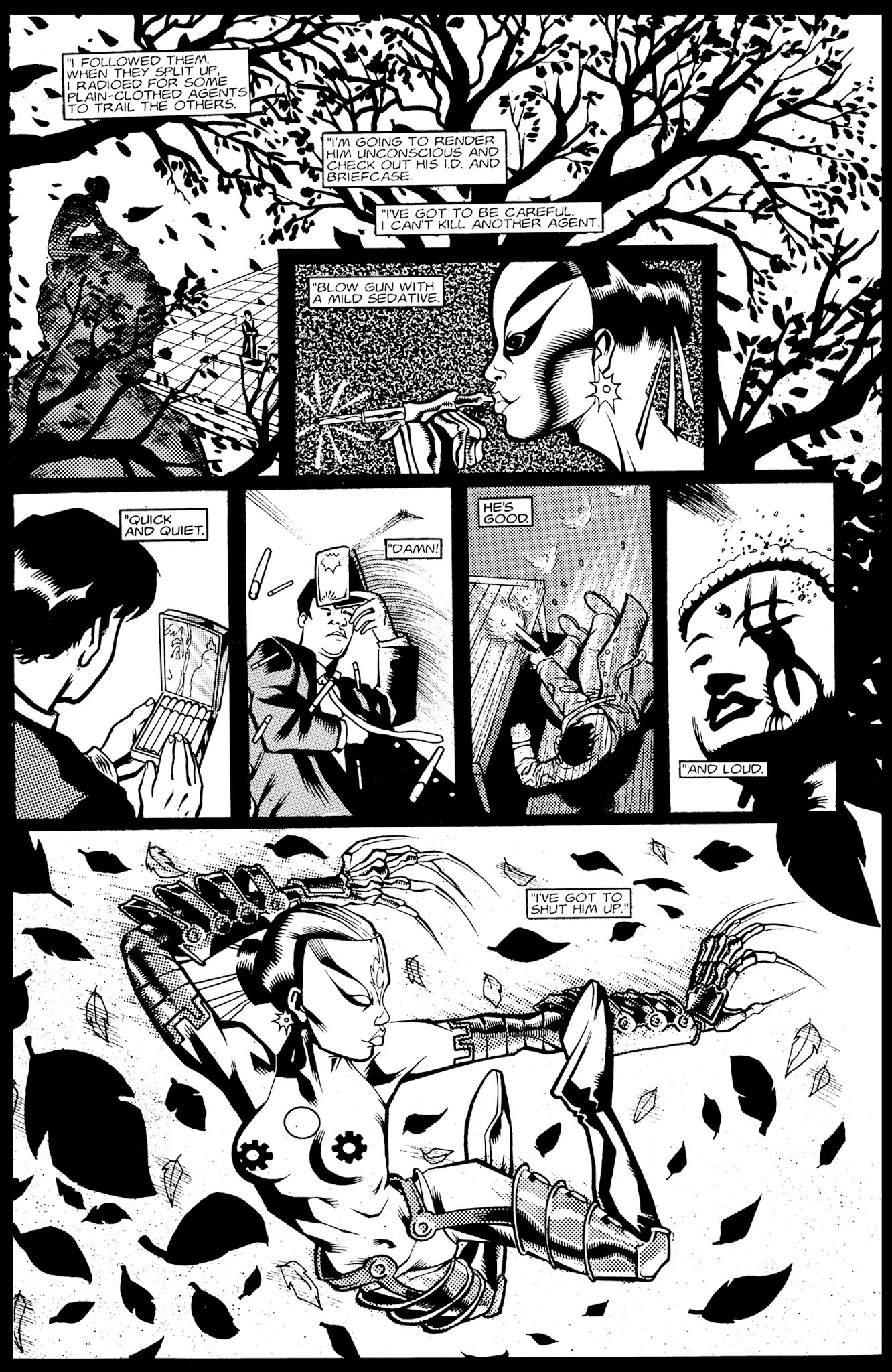 Read online Kabuki: Masks of the Noh comic -  Issue #3 - 23