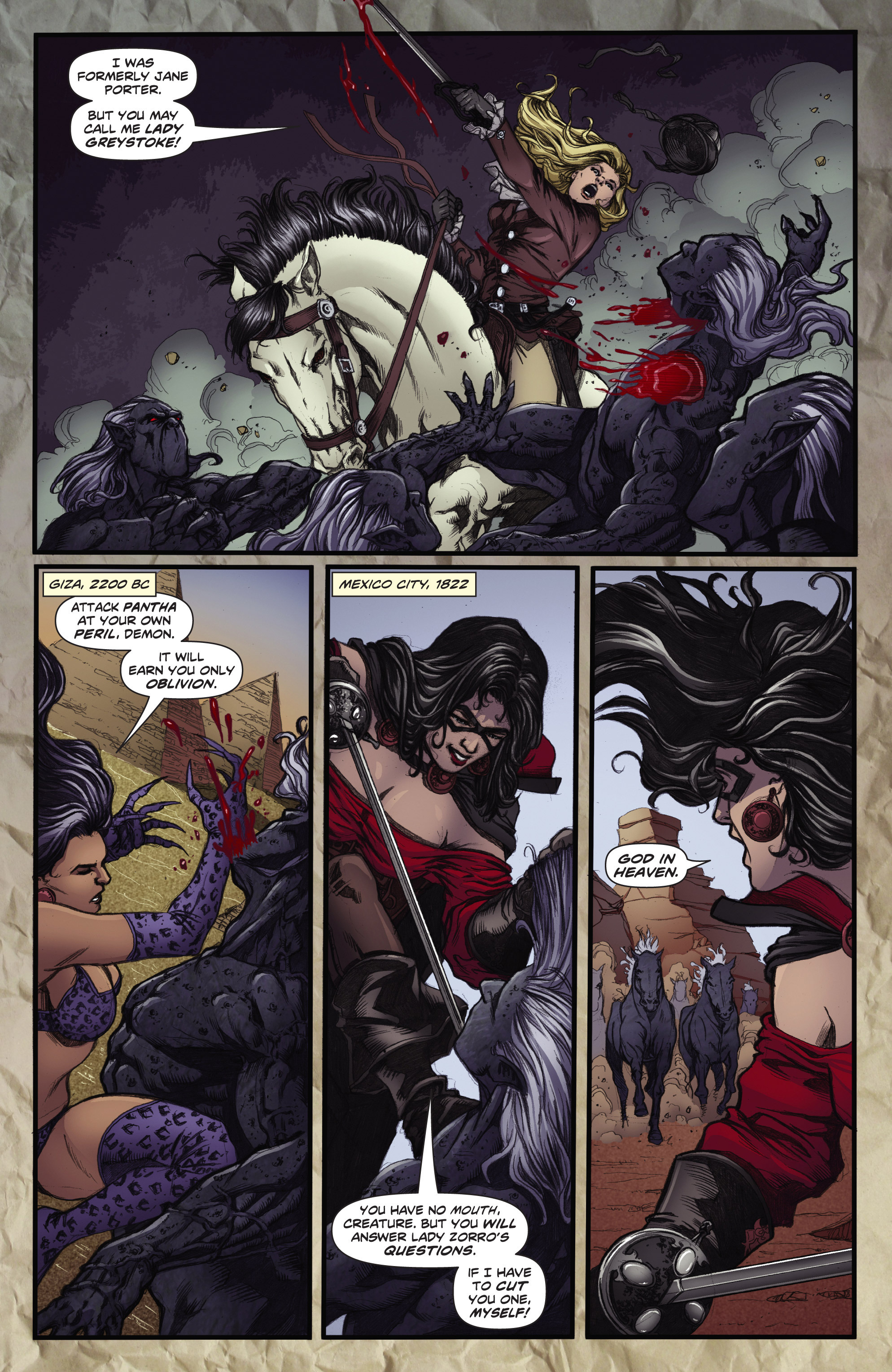 Read online Swords of Sorrow comic -  Issue #2 - 21