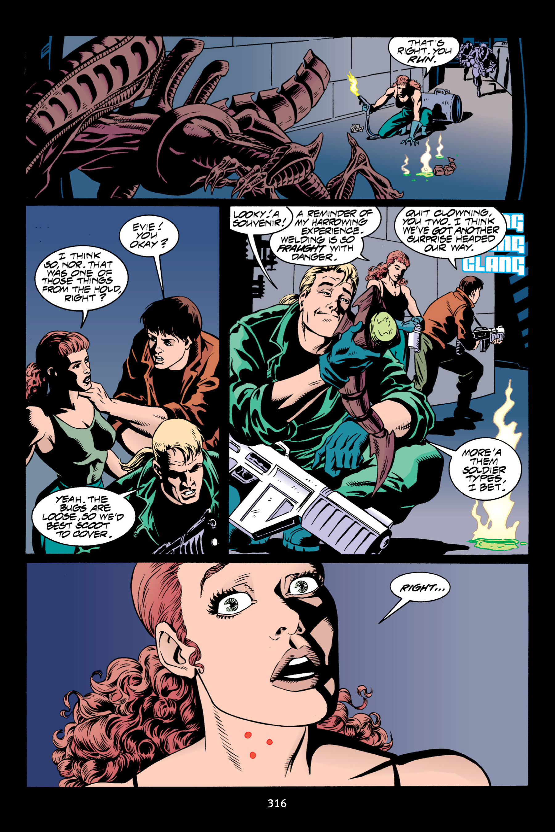 Read online Aliens vs. Predator Omnibus comic -  Issue # _TPB 2 Part 3 - 91
