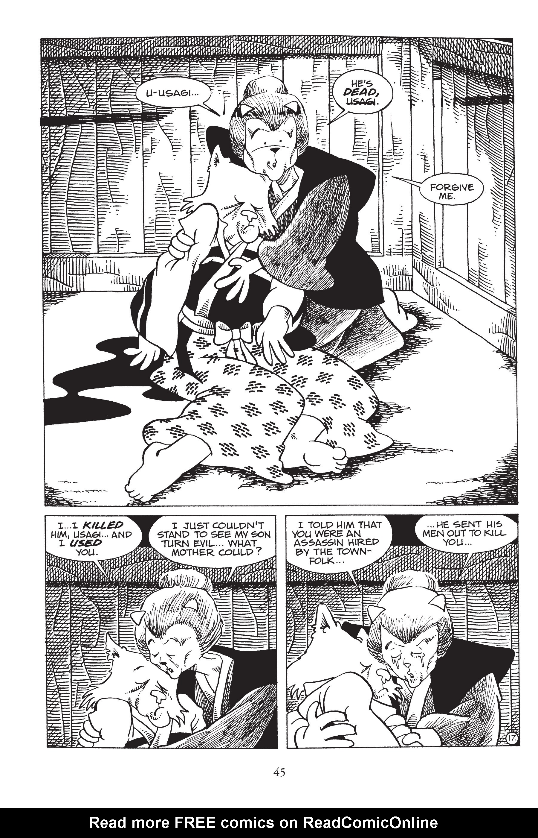 Read online Usagi Yojimbo (1987) comic -  Issue # _TPB 3 - 46