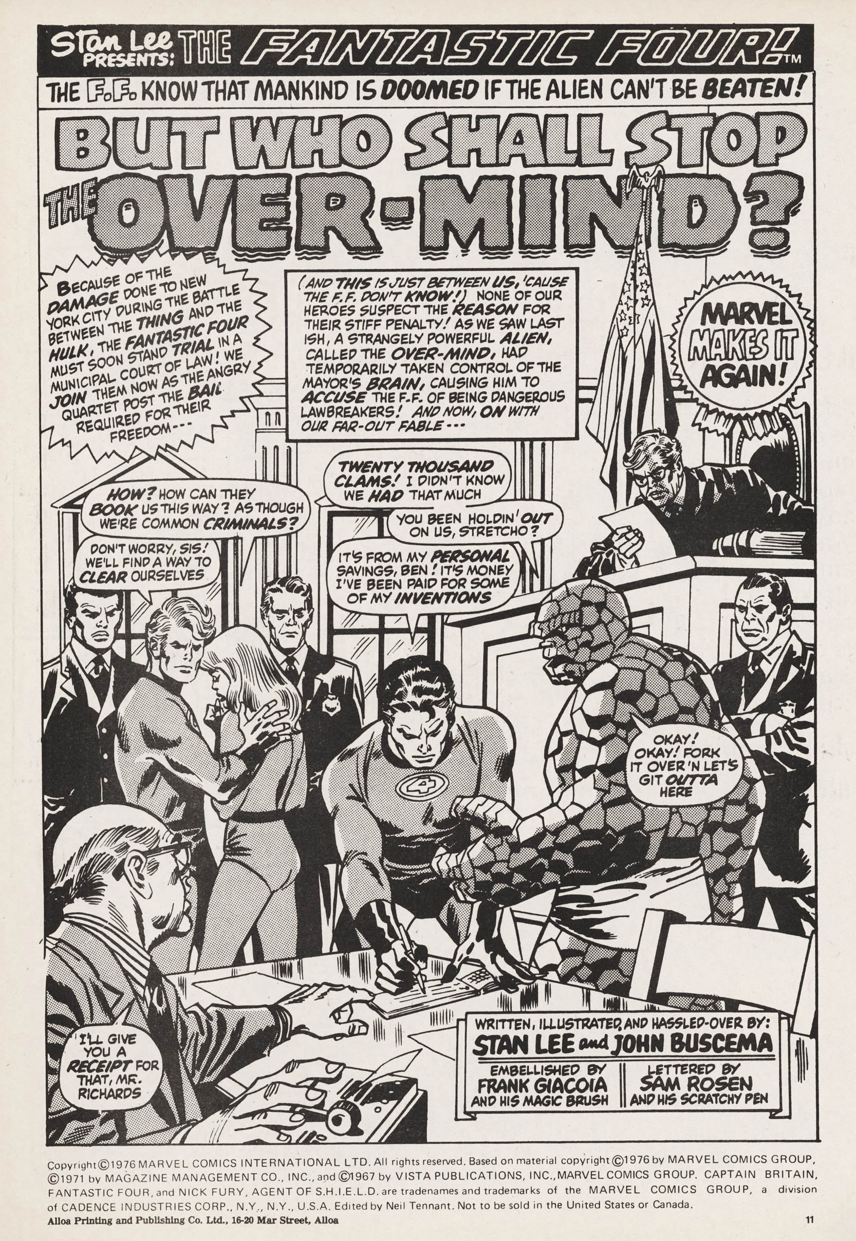 Read online Captain Britain (1976) comic -  Issue #9 - 11
