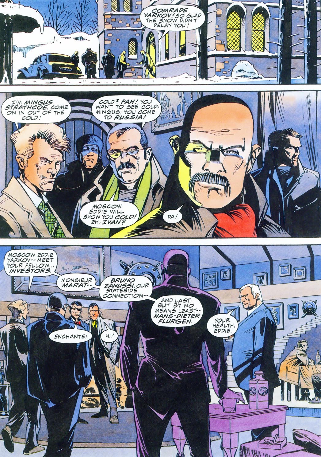 Read online The Punisher Blood on the Moors comic -  Issue # TPB - 41