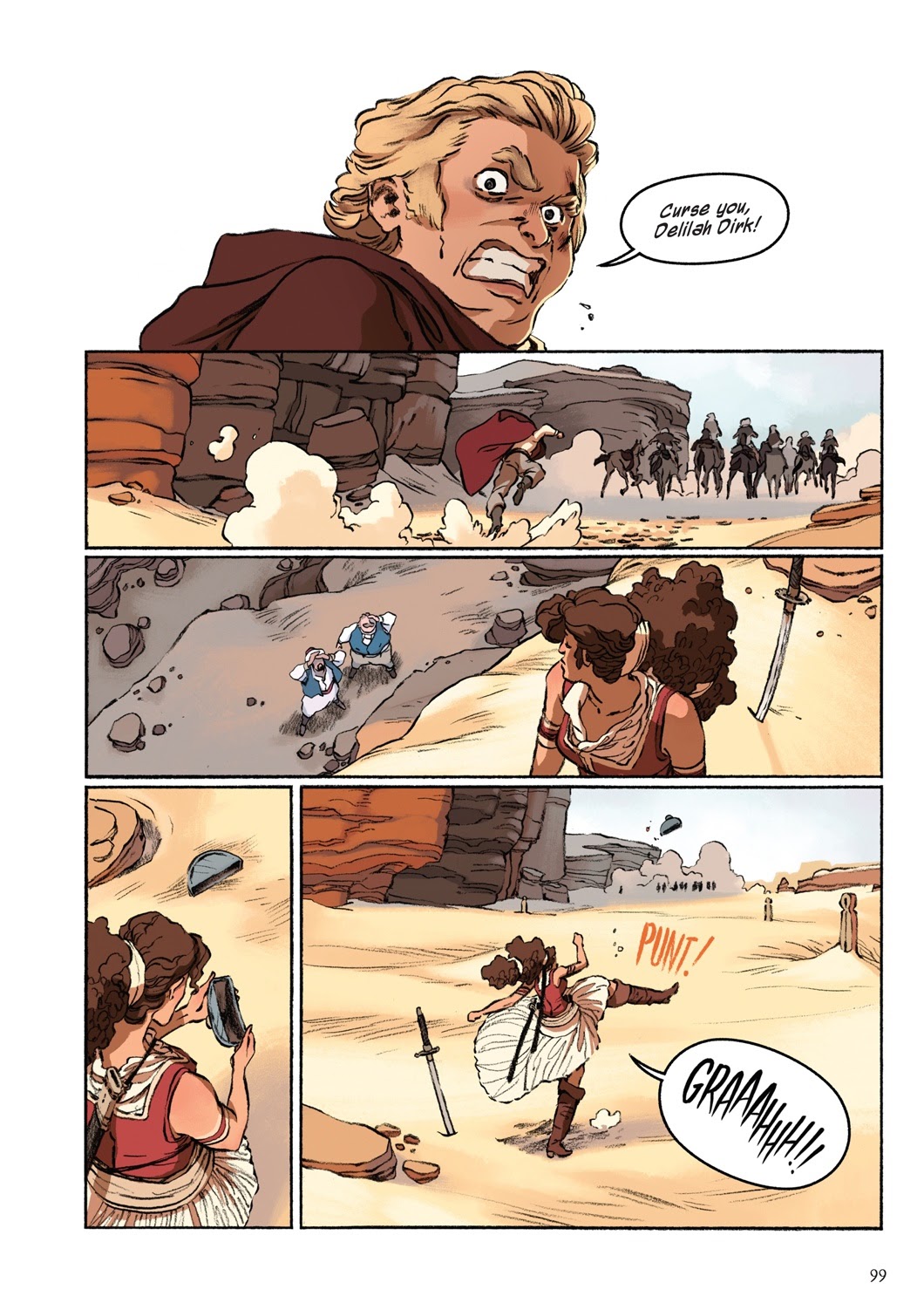 Read online Delilah Dirk and the Pillars of Hercules comic -  Issue # TPB (Part 1) - 97