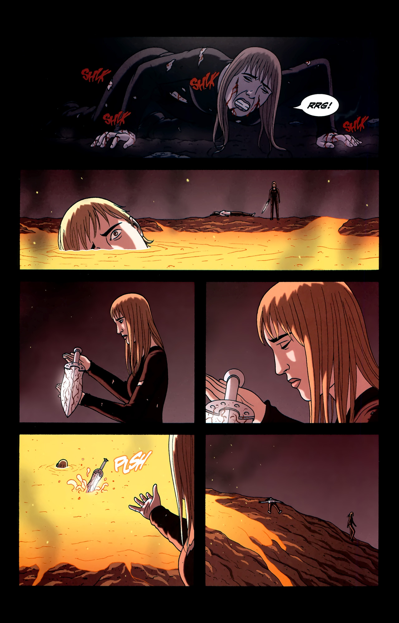 Read online The Sword comic -  Issue #24 - 28