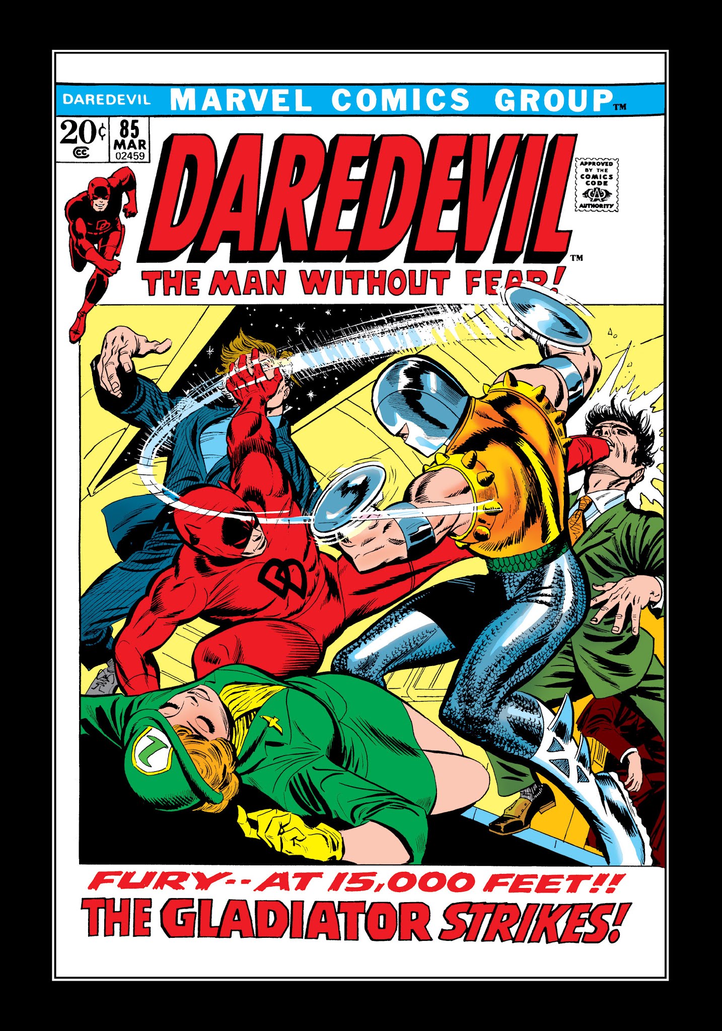 Read online Marvel Masterworks: Daredevil comic -  Issue # TPB 9 (Part 1) - 7