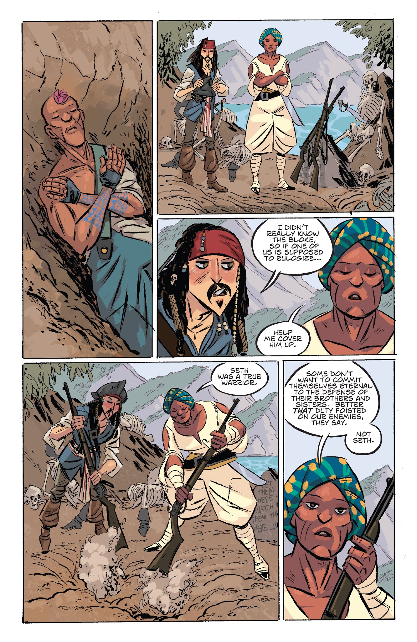 Read online Disney Pirates of the Caribbean comic -  Issue #1 - 12