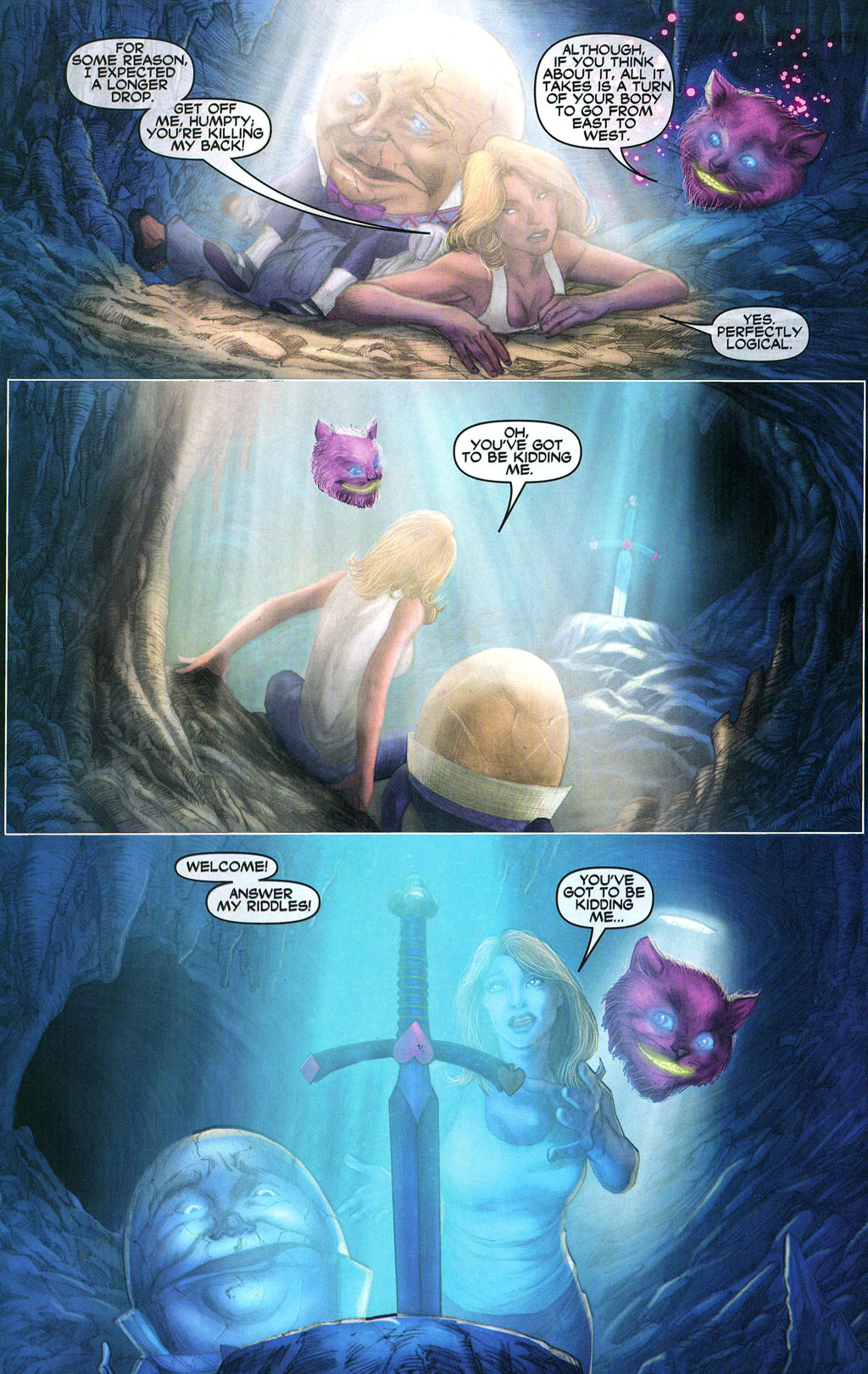 Read online The Oz/Wonderland Chronicles comic -  Issue #3 - 30