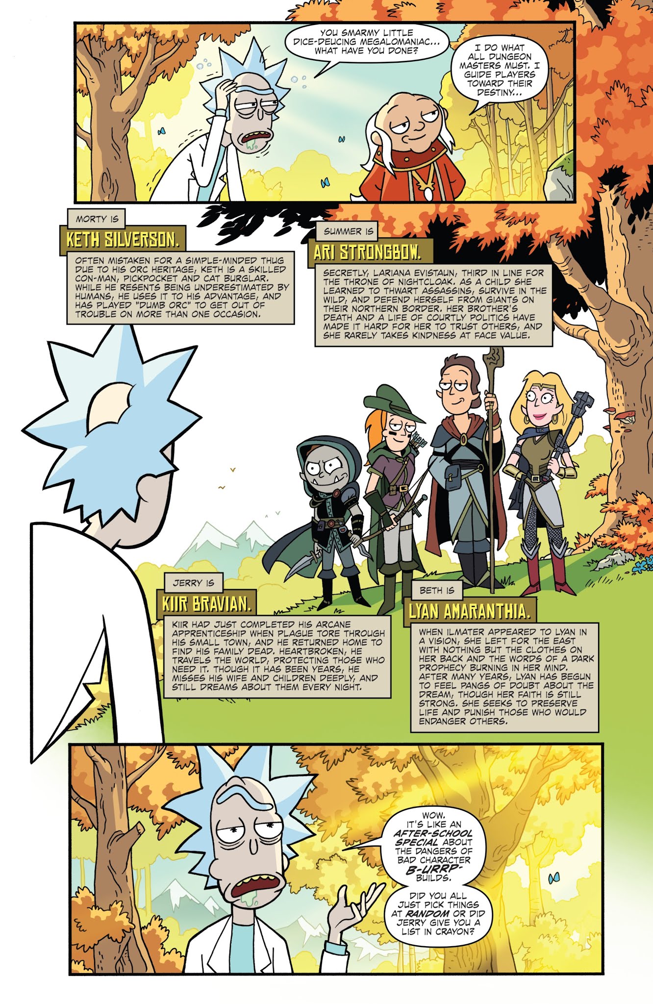 Read online Rick and Morty vs Dungeons & Dragons comic -  Issue #3 - 12