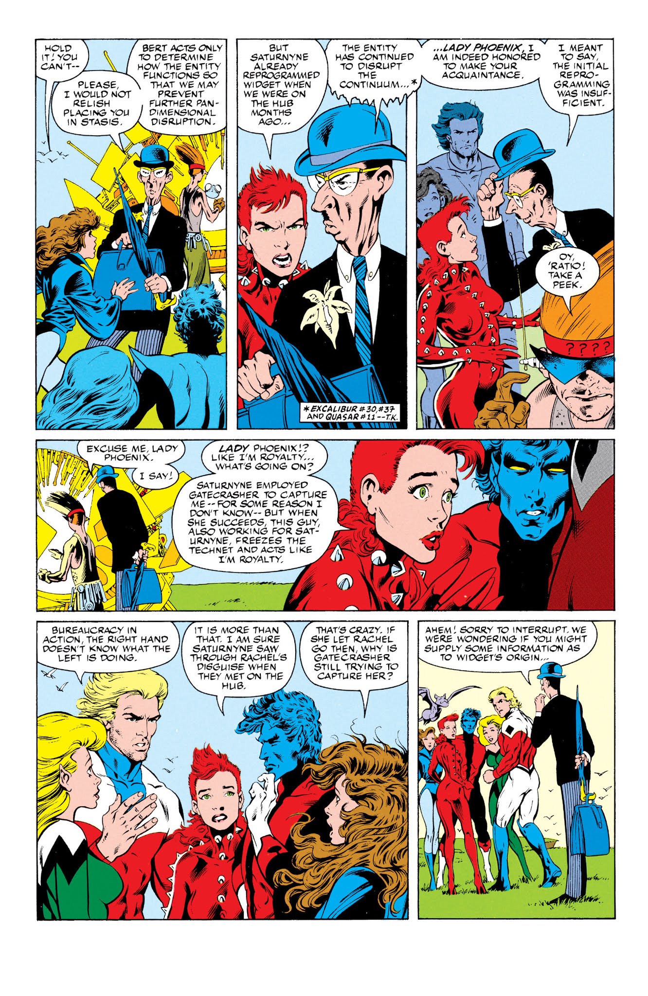 Read online Excalibur Visionaries: Alan Davis comic -  Issue # TPB 1 (Part 1) - 16