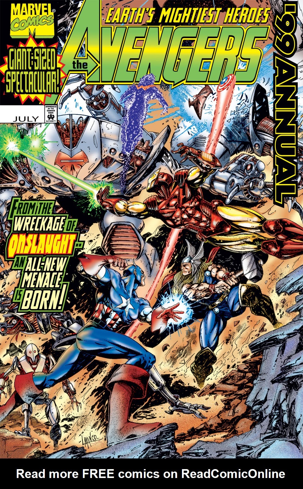 Read online Avengers 1999 comic -  Issue # Full - 1