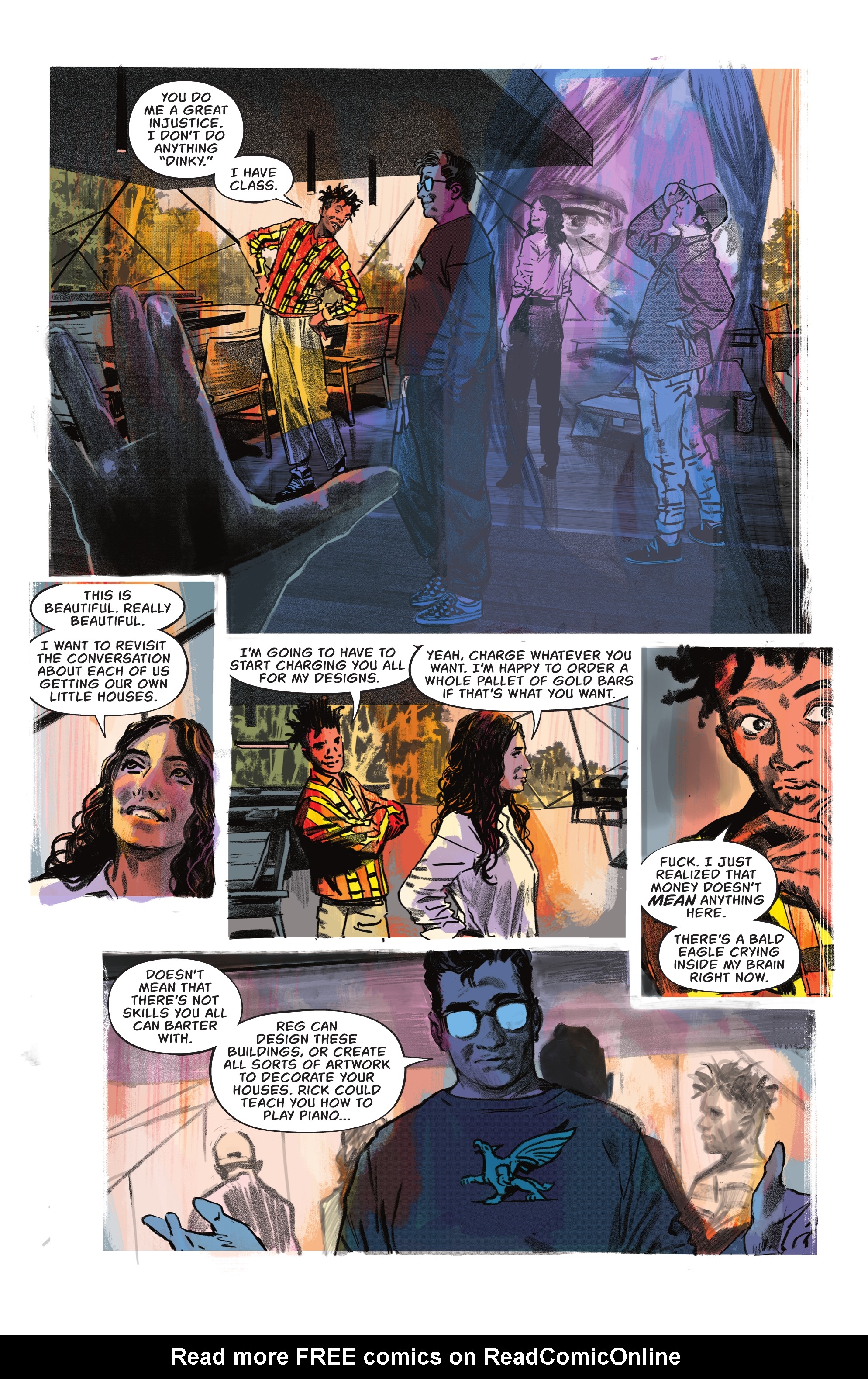 Read online The Nice House on the Lake comic -  Issue #8 - 9