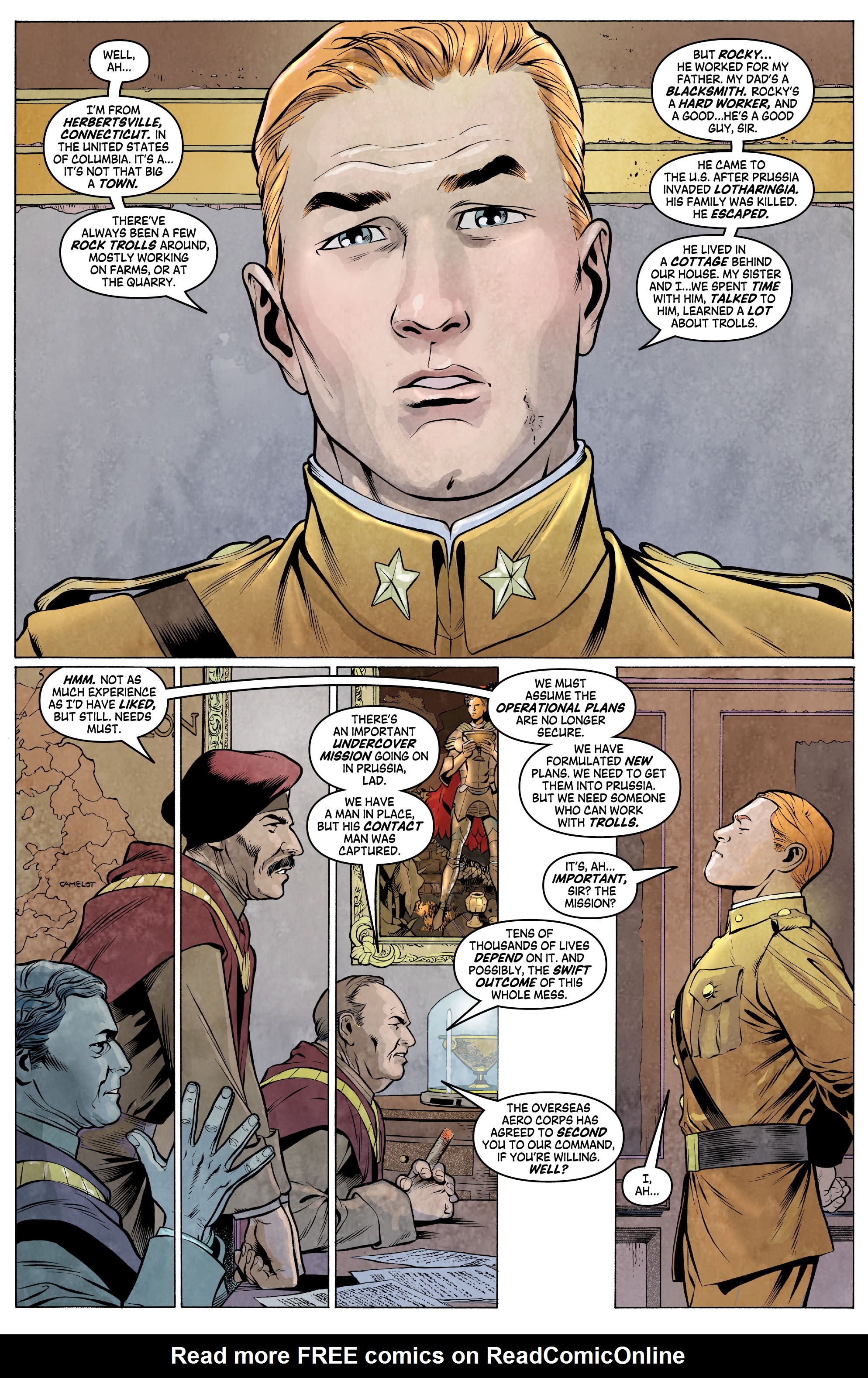 Read online Arrowsmith: Behind Enemy Lines comic -  Issue #1 - 20