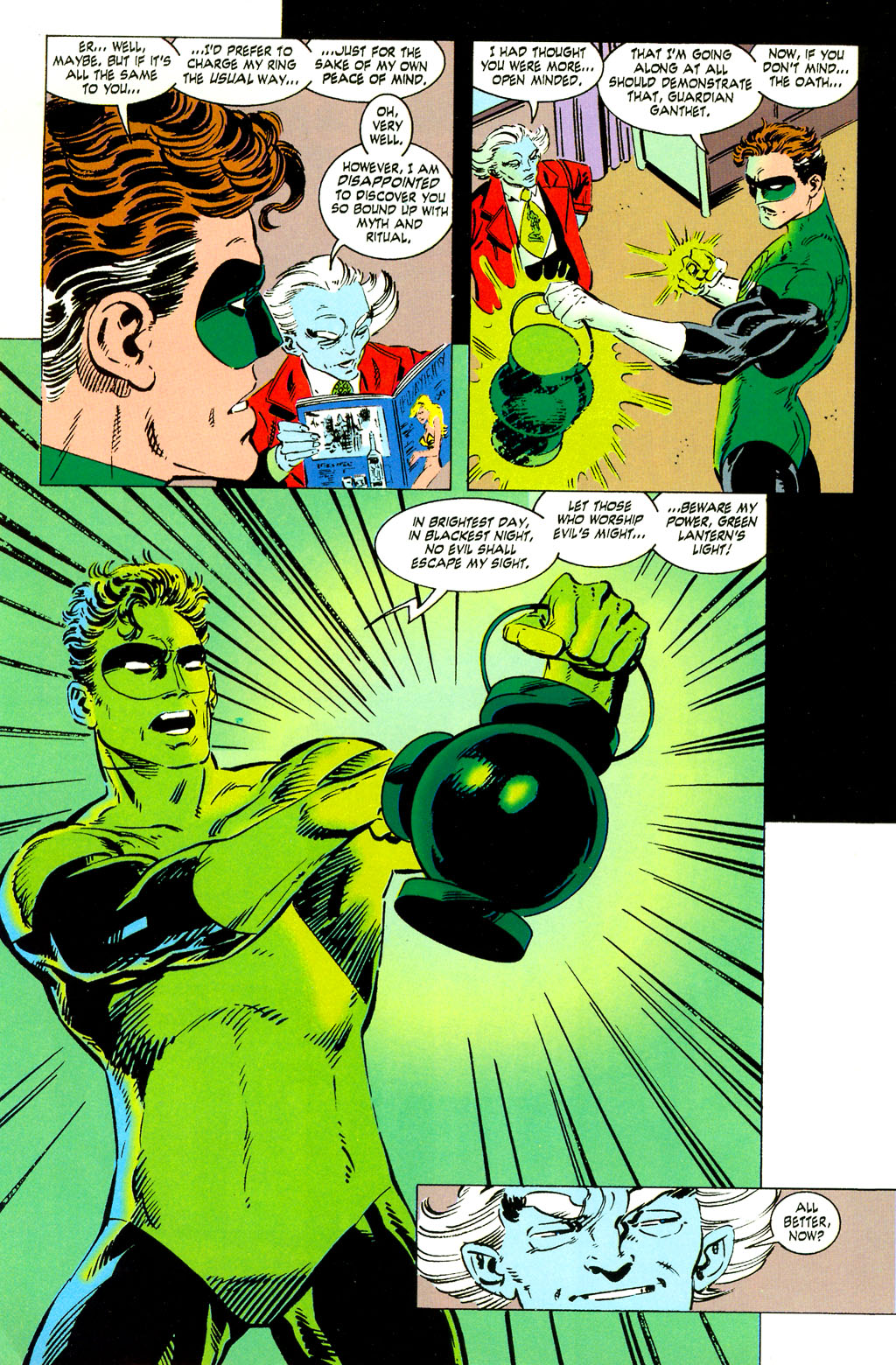 Read online Green Lantern: Ganthet's Tale comic -  Issue # Full - 9