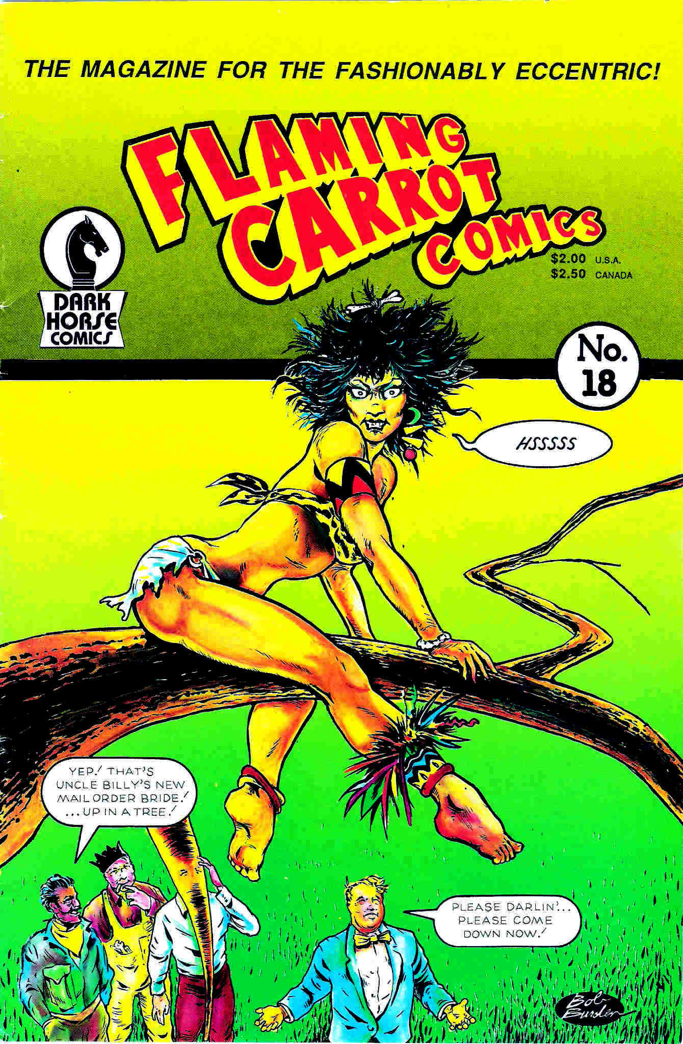 Read online Flaming Carrot Comics (1988) comic -  Issue #18 - 1