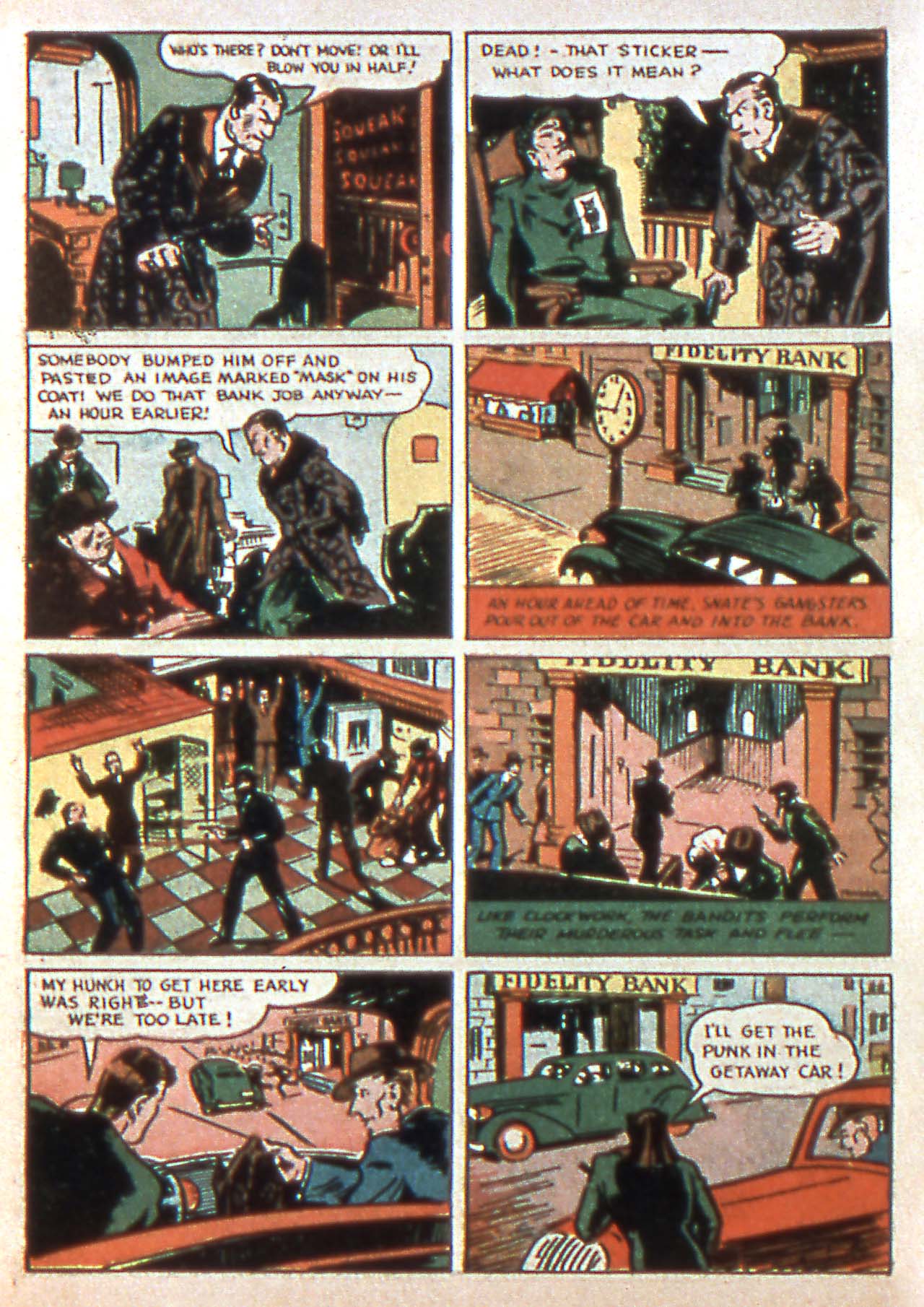 Read online Exciting Comics comic -  Issue #1 - 8