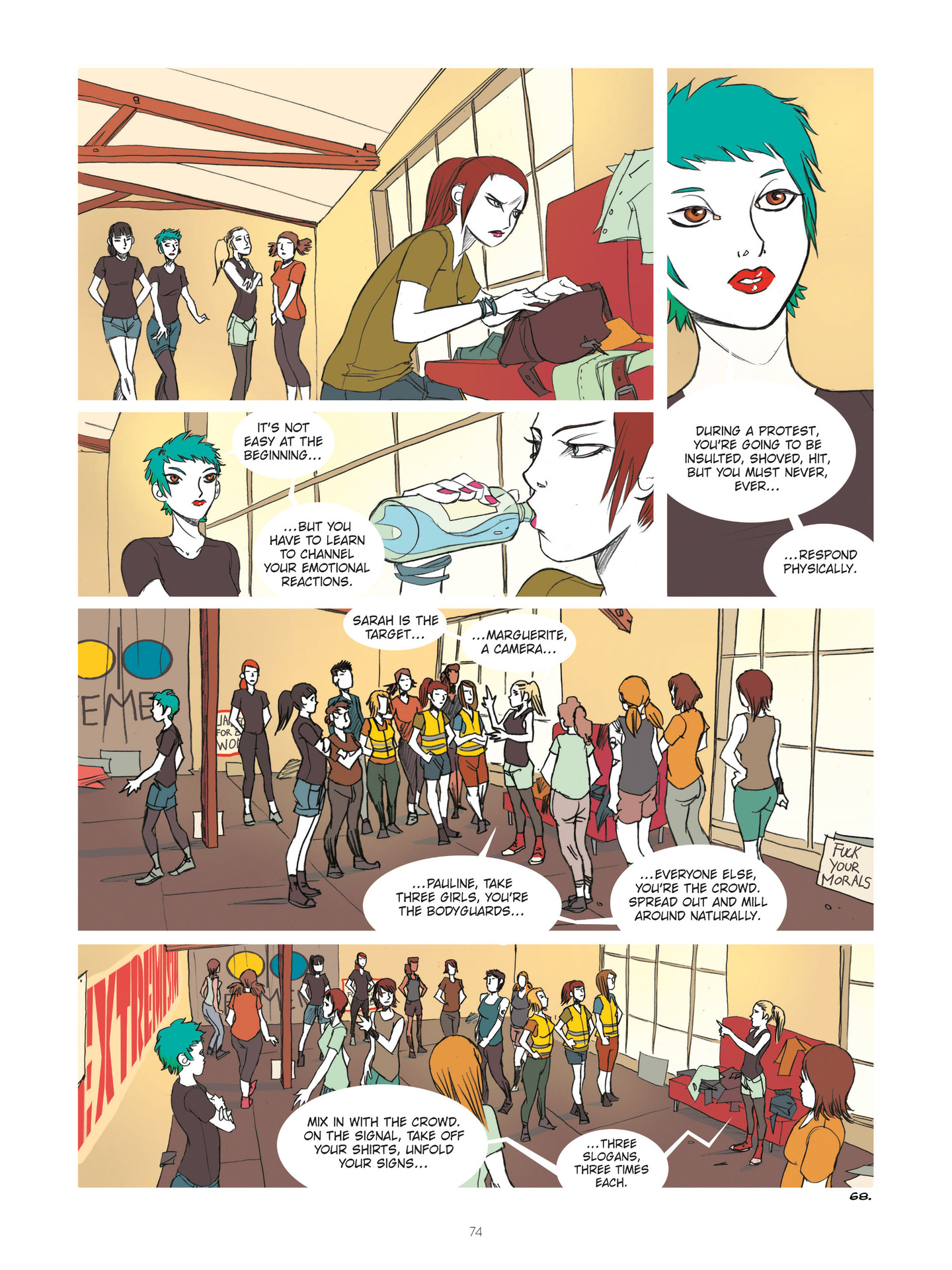 Read online Diary of A Femen comic -  Issue # TPB - 76