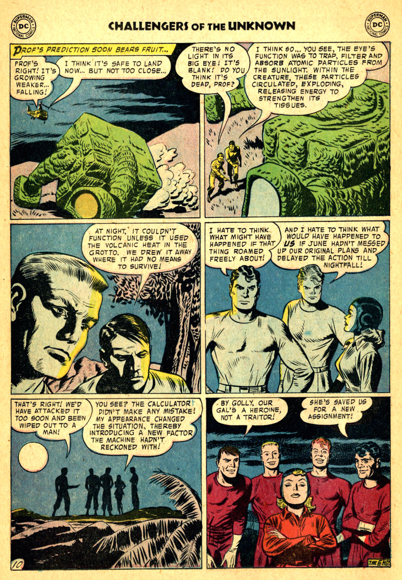 Challengers of the Unknown (1958) Issue #2 #2 - English 12