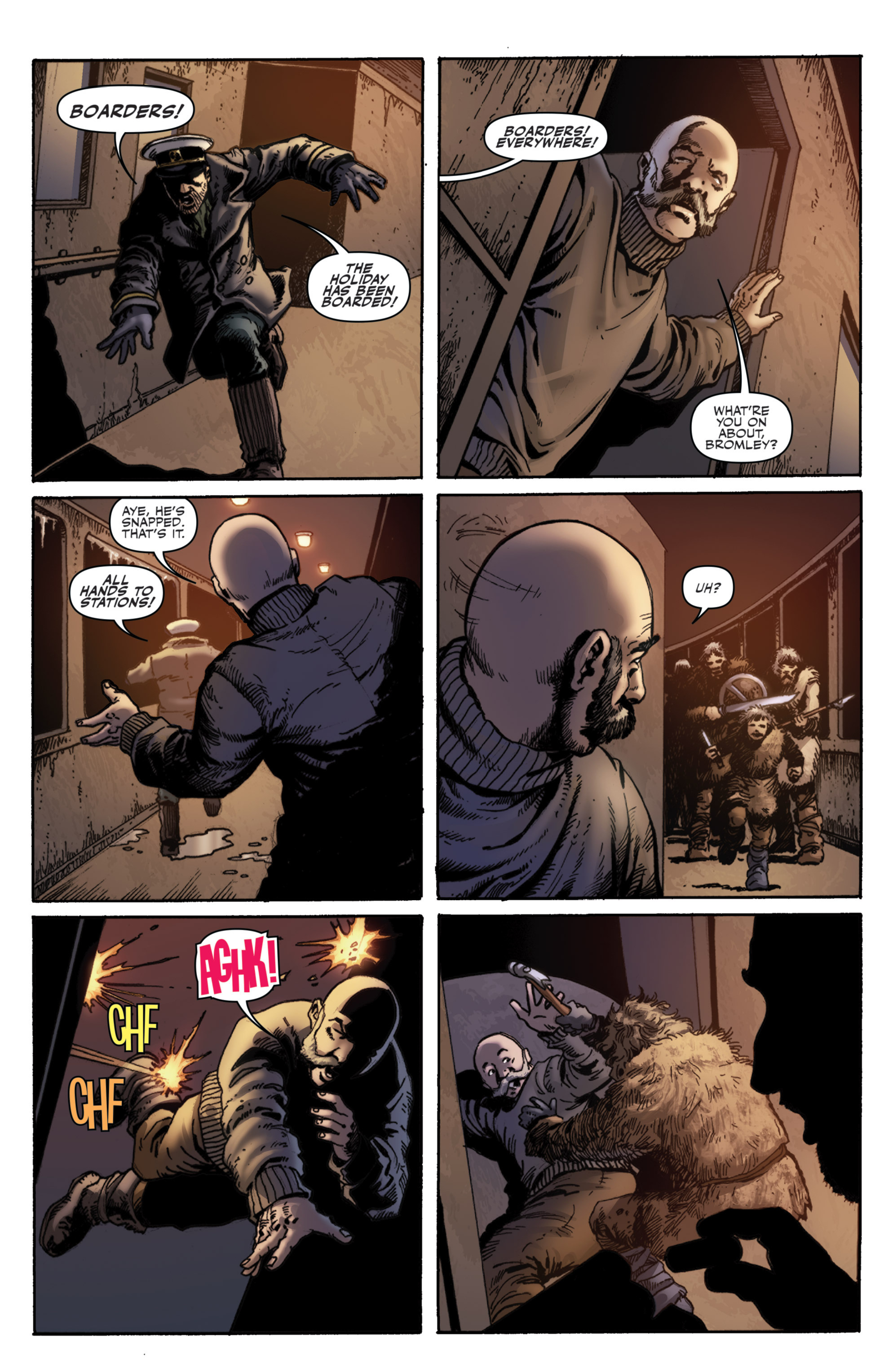 Read online Winterworld: Frozen Fleet comic -  Issue #3 - 5