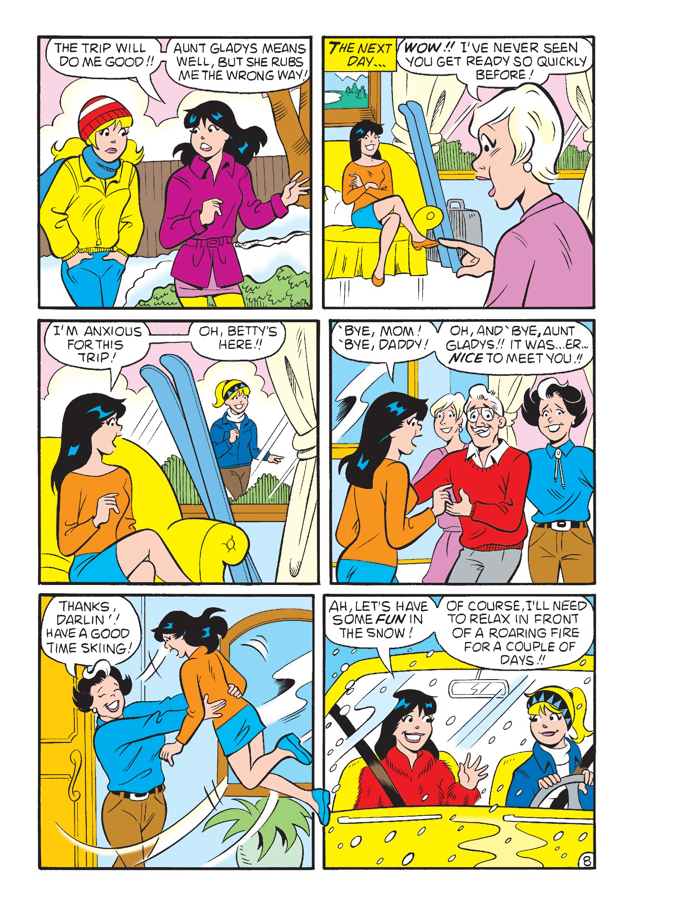 Read online World of Betty & Veronica Digest comic -  Issue #1 - 130