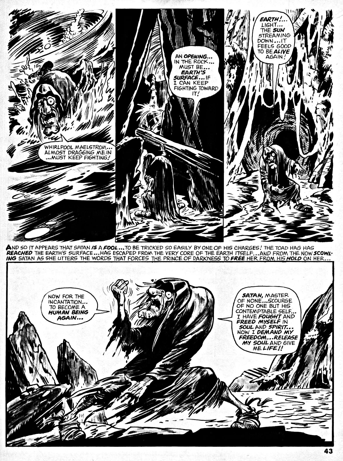 Read online Nightmare (1970) comic -  Issue #4 - 42