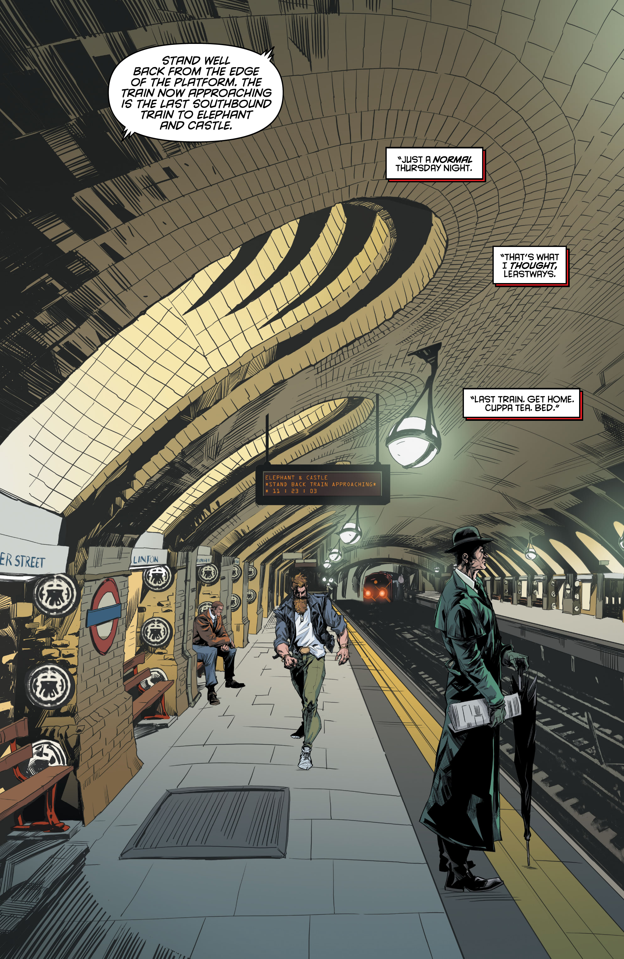 Read online Last Line comic -  Issue #1 - 3