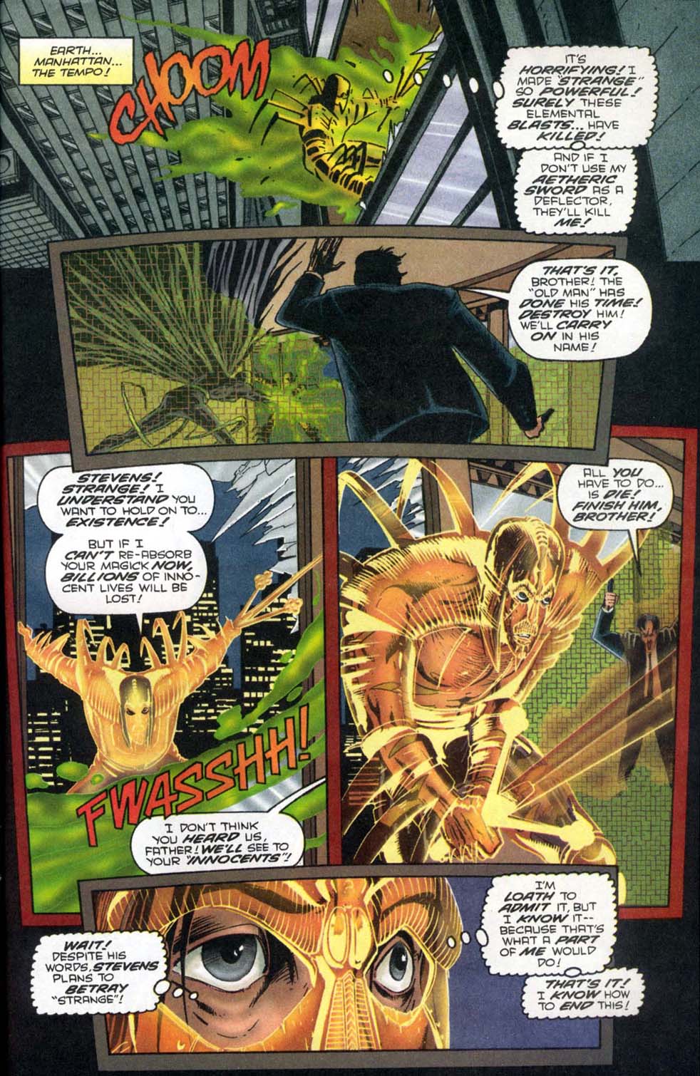 Read online Doctor Strange: Sorcerer Supreme comic -  Issue #73 - 22