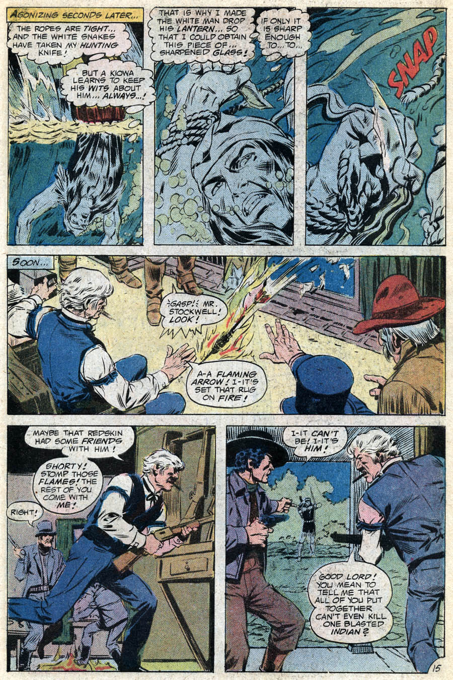 Read online Weird Western Tales (1972) comic -  Issue #40 - 16