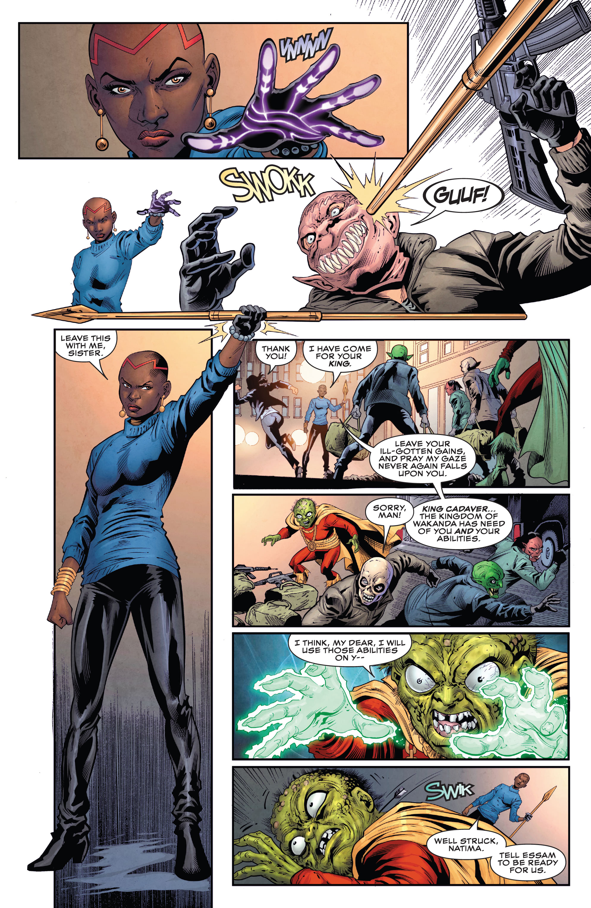 Read online Wakanda comic -  Issue #5 - 11