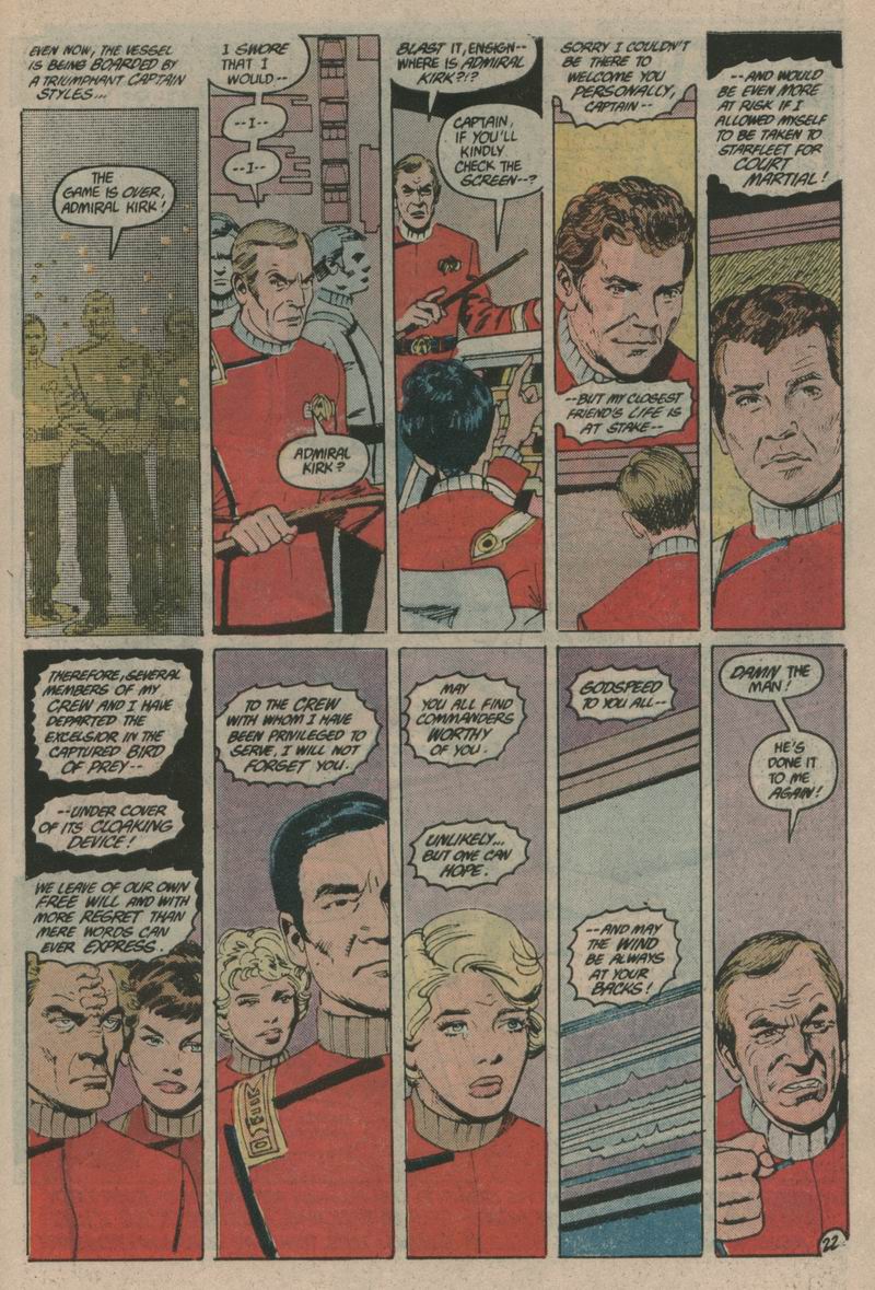 Read online Star Trek (1984) comic -  Issue #36 - 23