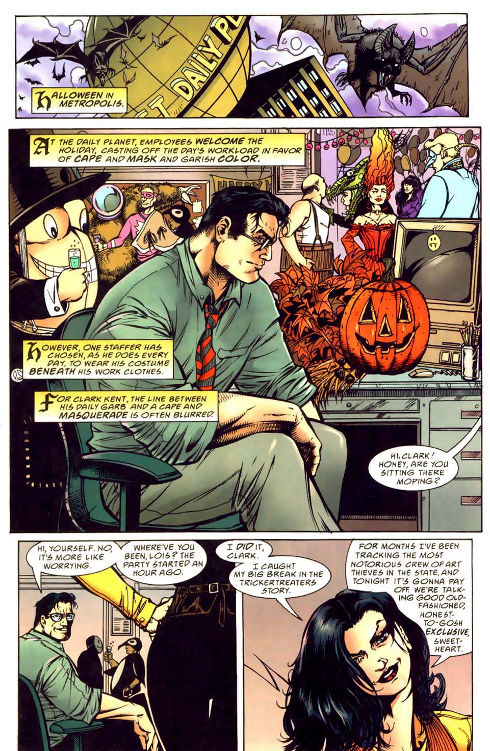 Read online Superman: Silver Banshee comic -  Issue #1 - 2