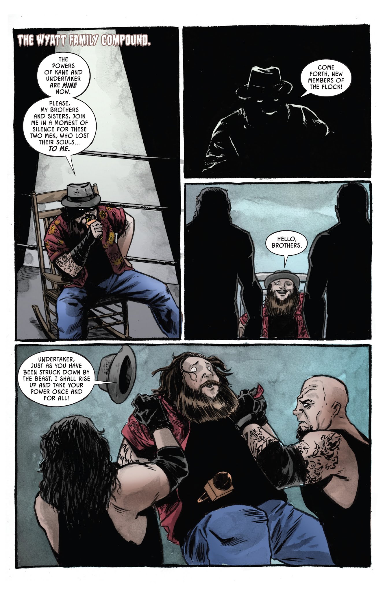 Read online WWE: Undertaker comic -  Issue # TPB - 95