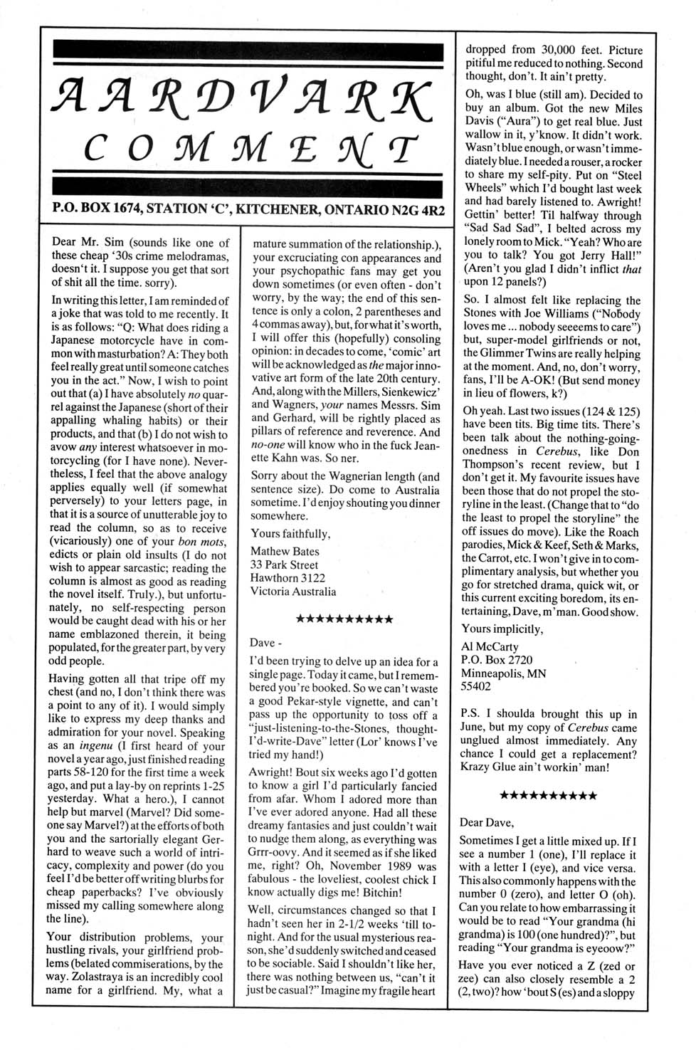 Cerebus Issue #129 #128 - English 23