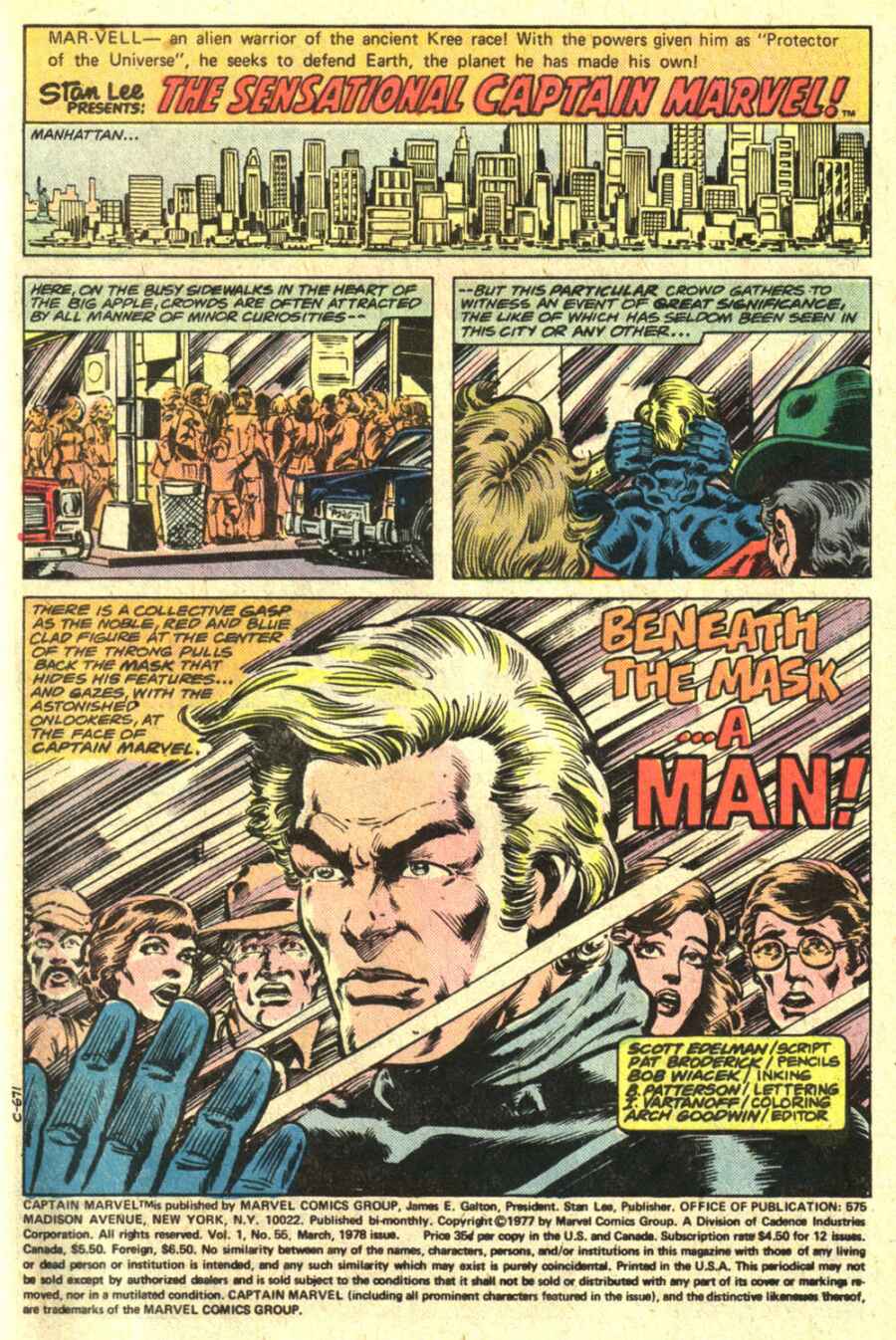 Captain Marvel (1968) Issue #55 #55 - English 2