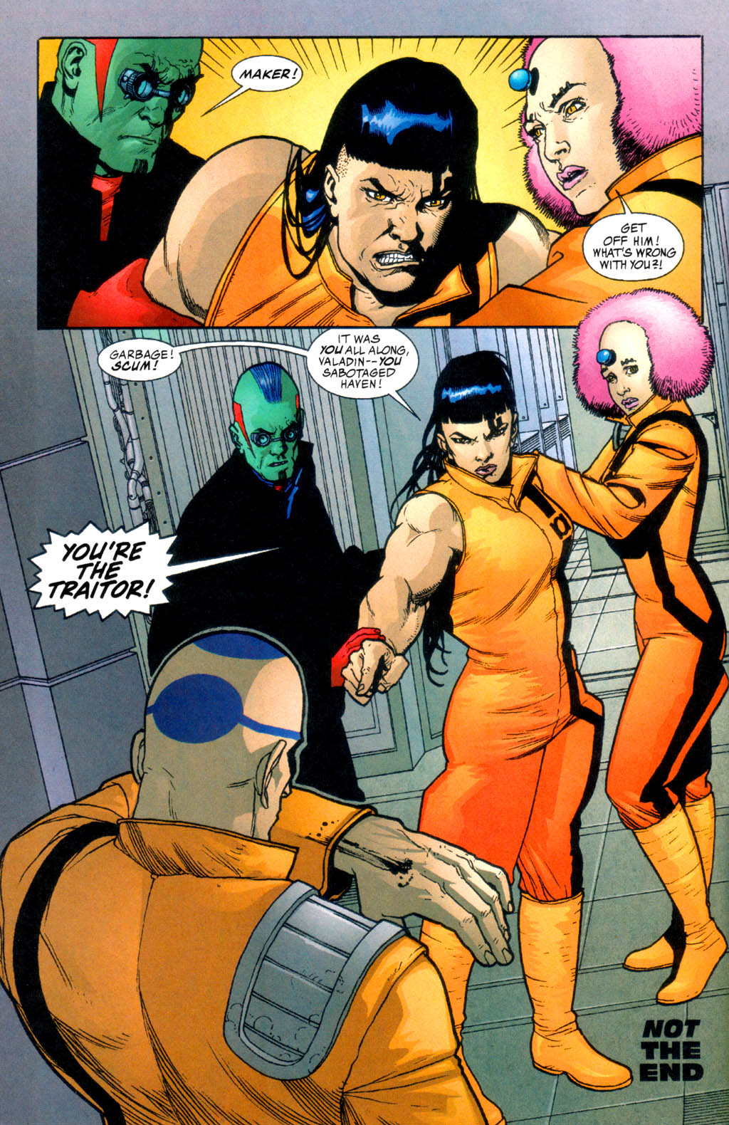 Read online Haven: The Broken City comic -  Issue #8 - 22