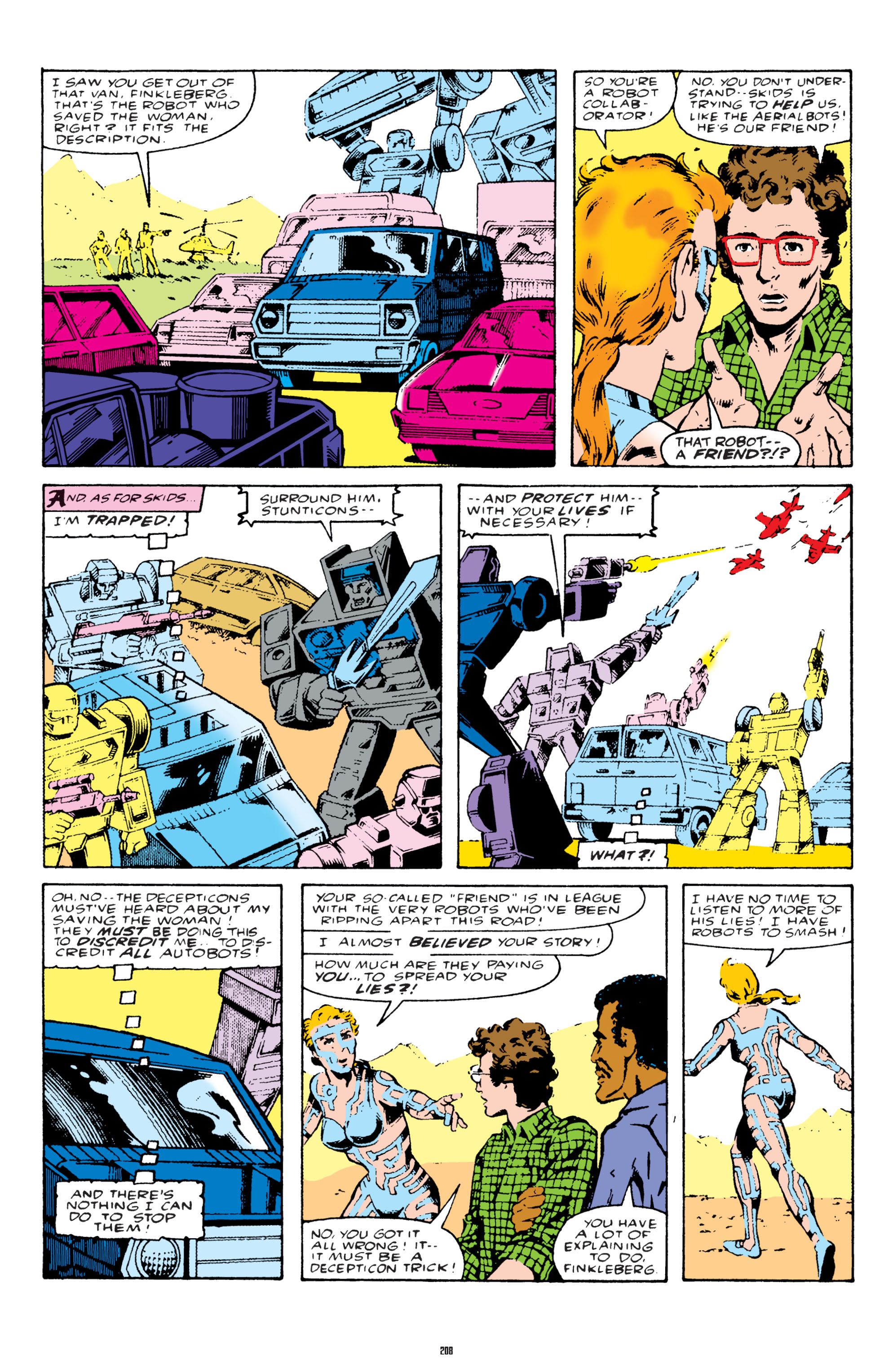 Read online The Transformers Classics comic -  Issue # TPB 2 - 209