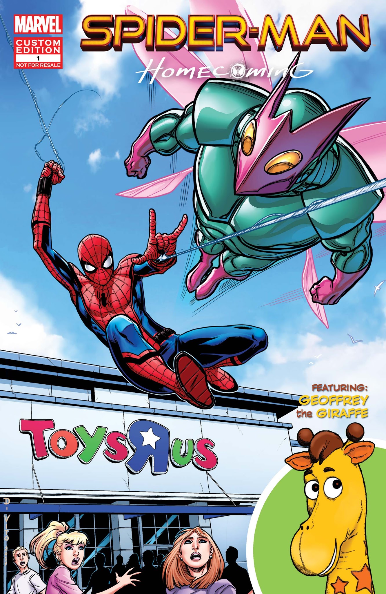 Read online Spider-Man: Homecoming — Fight or Flight comic -  Issue # Full - 1