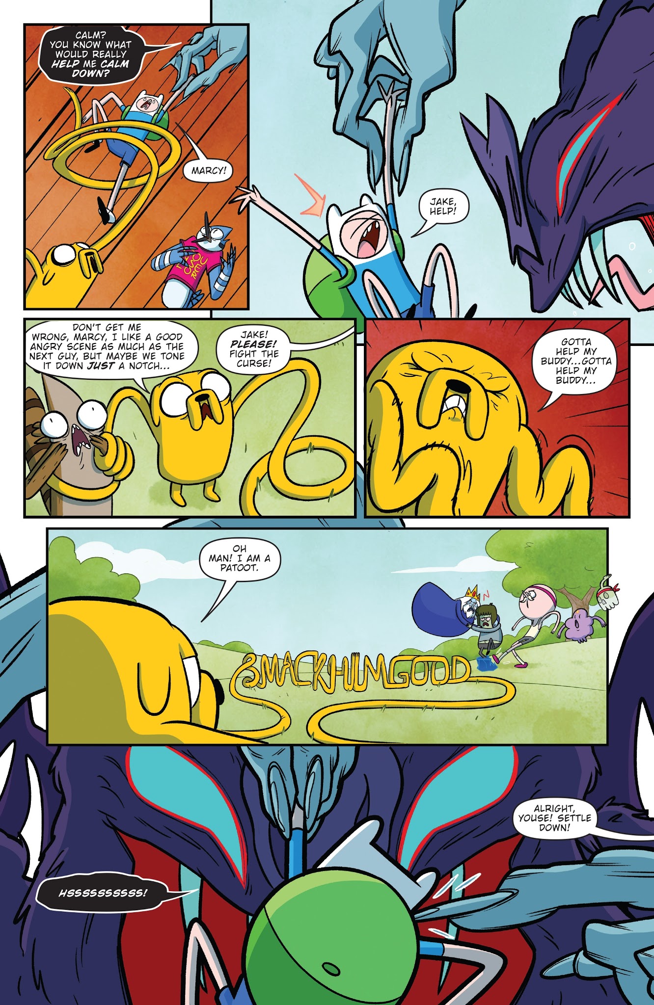 Read online Adventure Time/Regular Show comic -  Issue #2 - 4