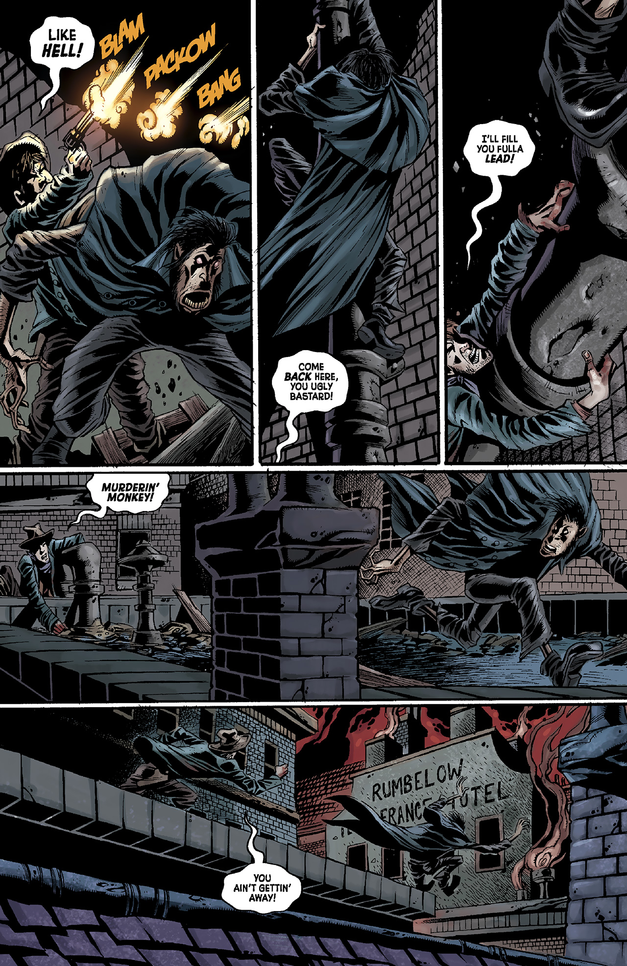 Read online Billy the Kid's Old Timey Oddities and the Ghastly Fiend of London comic -  Issue #1 - 19