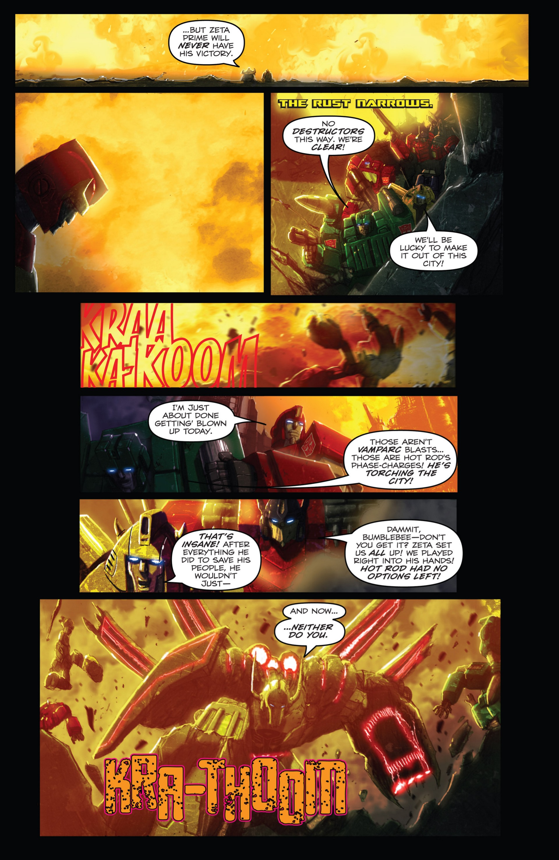 Read online Transformers: Autocracy comic -  Issue # Full - 59