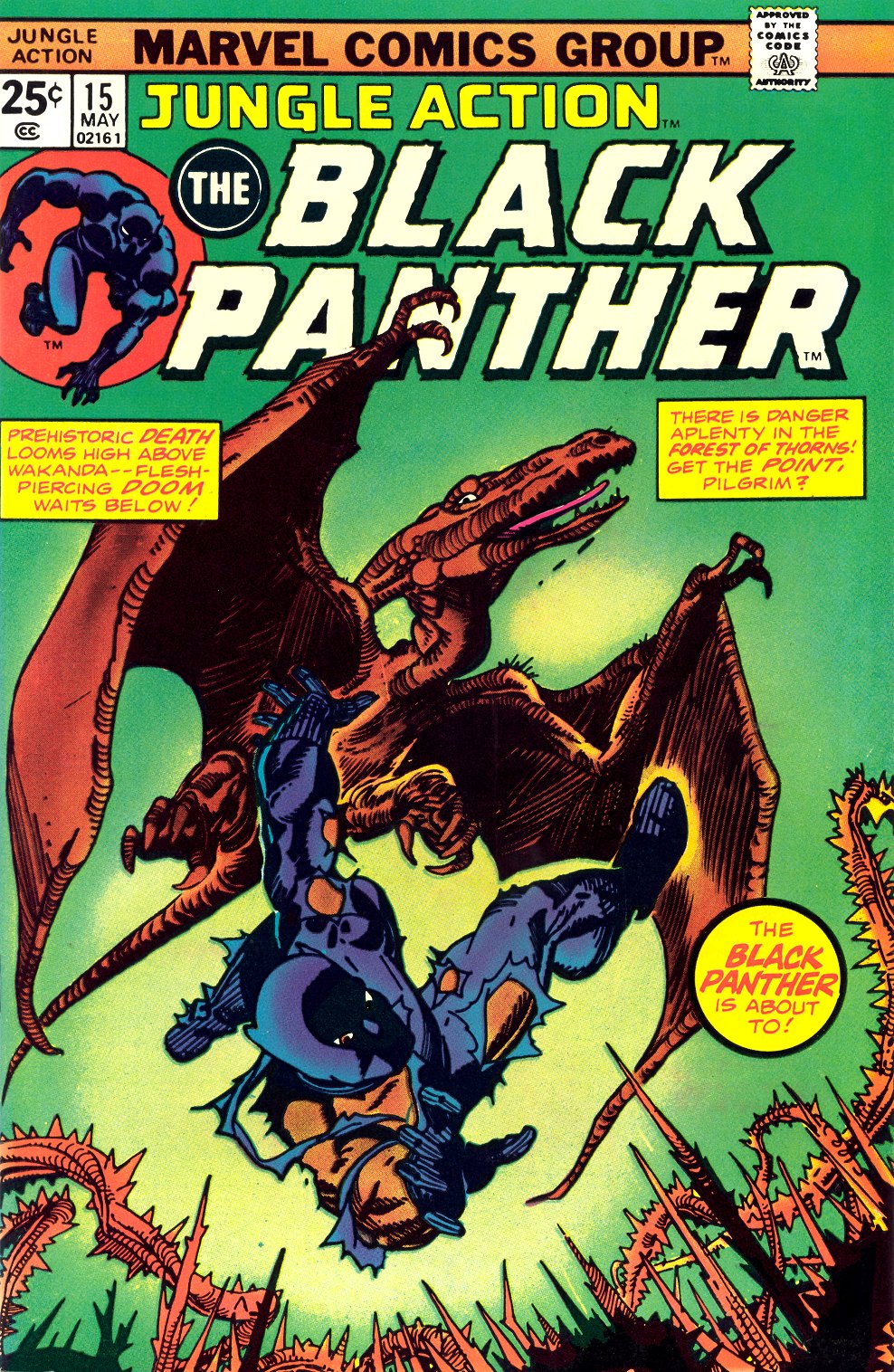 Read online Jungle Action (1972) comic -  Issue #15 - 1