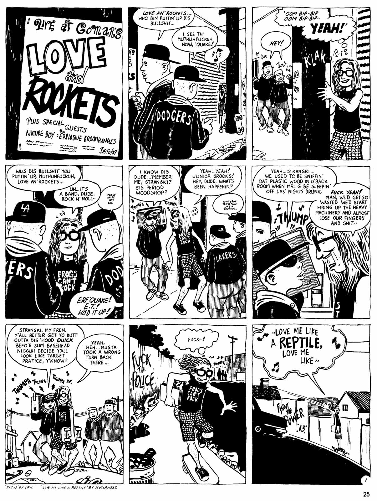 Read online Love and Rockets (1982) comic -  Issue #31 - 27