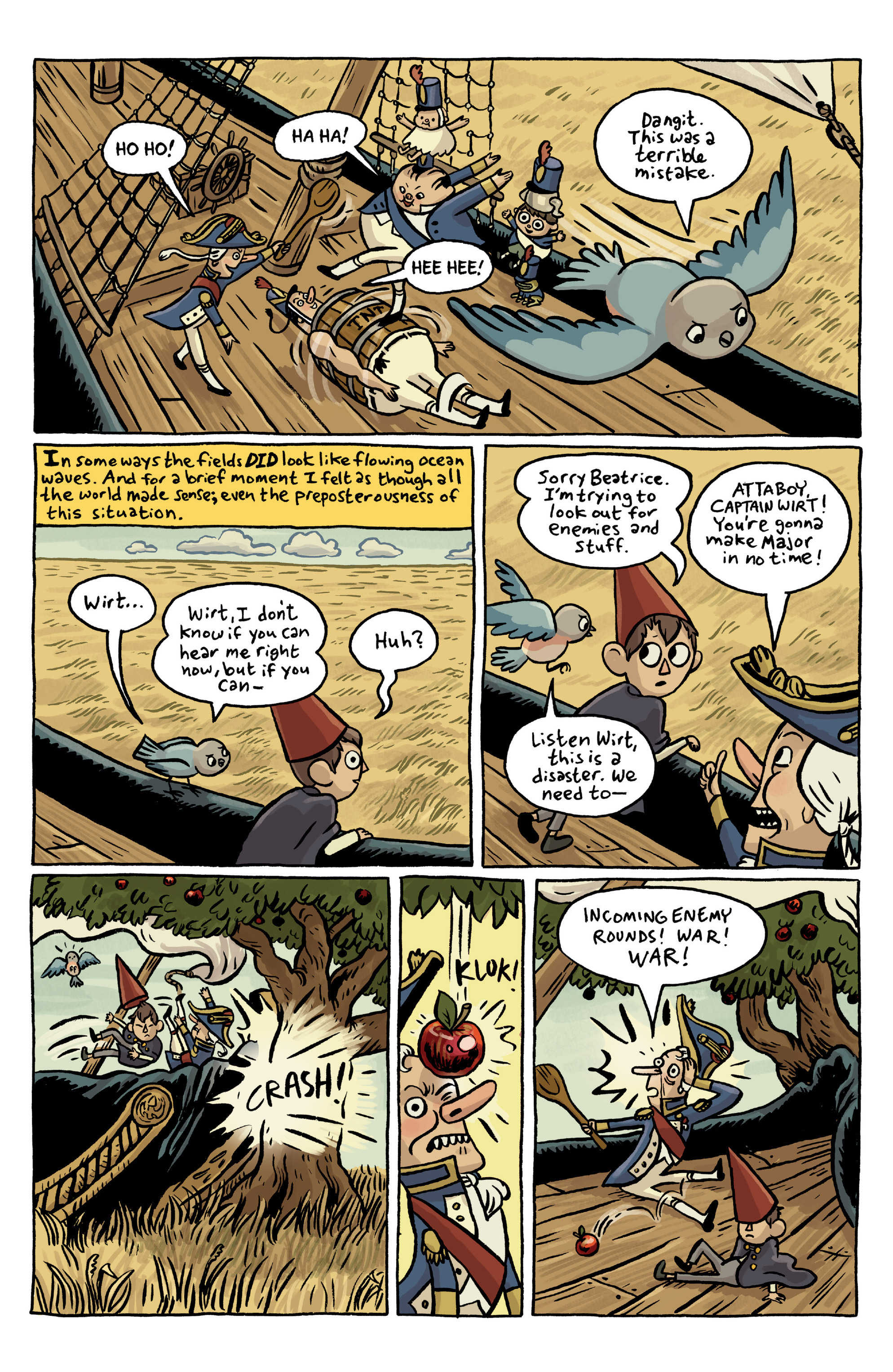 Read online Over the Garden Wall (2015) comic -  Issue # _Special - 14