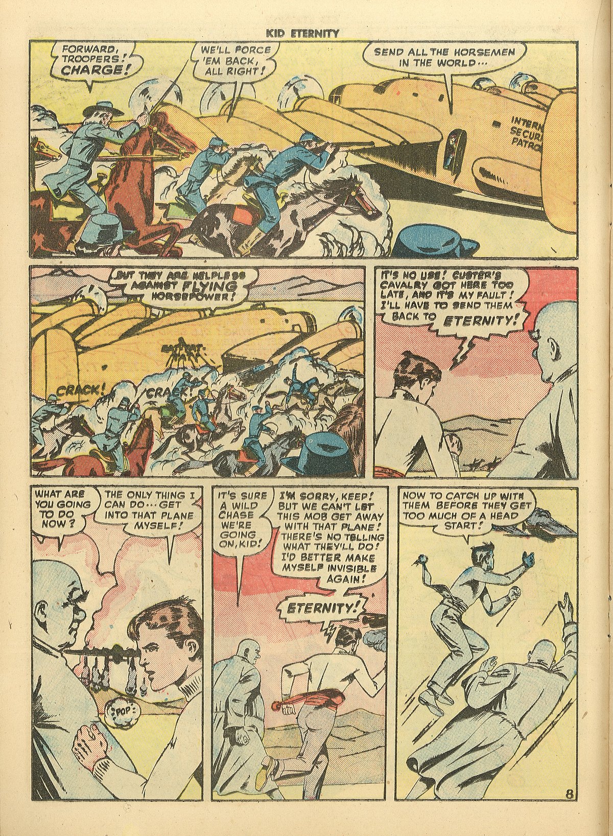 Read online Kid Eternity (1946) comic -  Issue #12 - 22