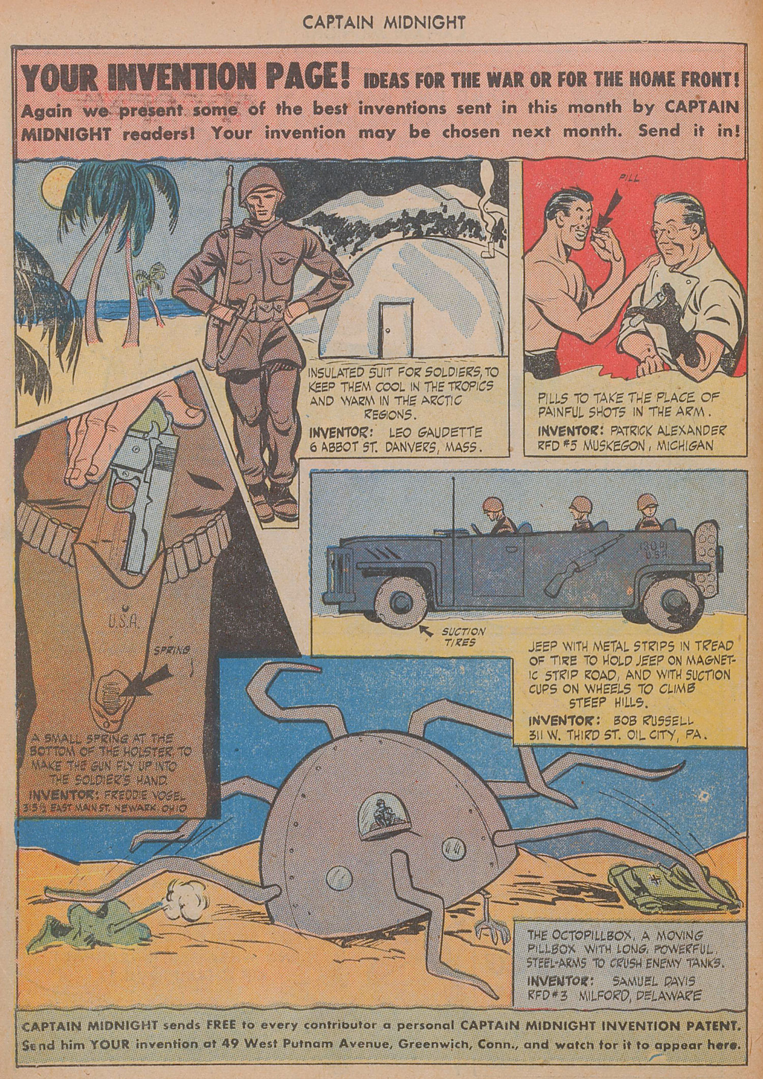 Read online Captain Midnight (1942) comic -  Issue #30 - 14