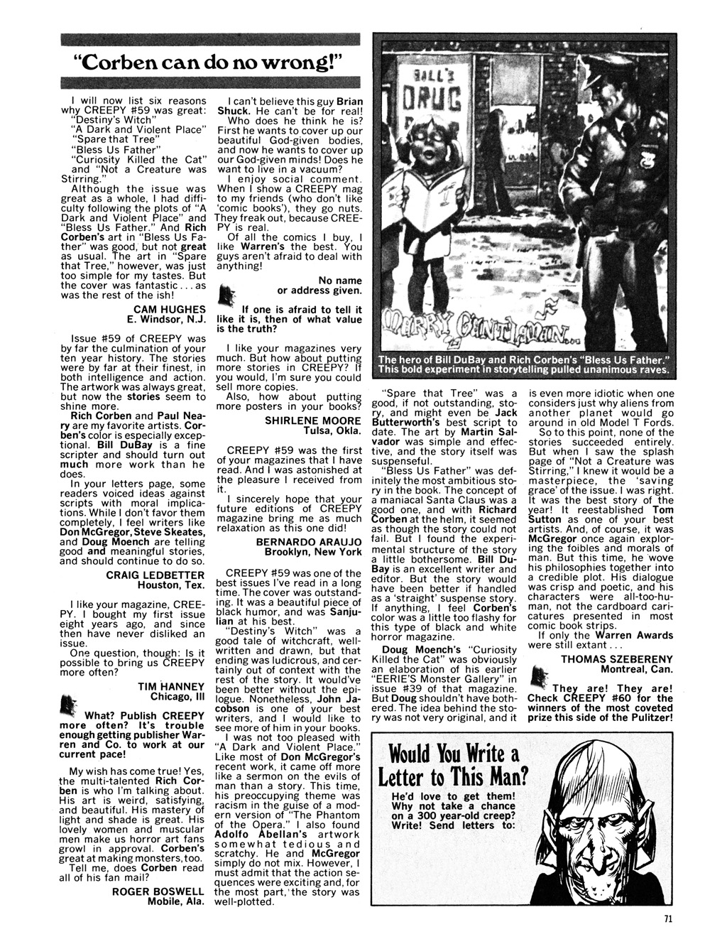 Read online Creepy Archives comic -  Issue # TPB 13 (Part 1) - 71