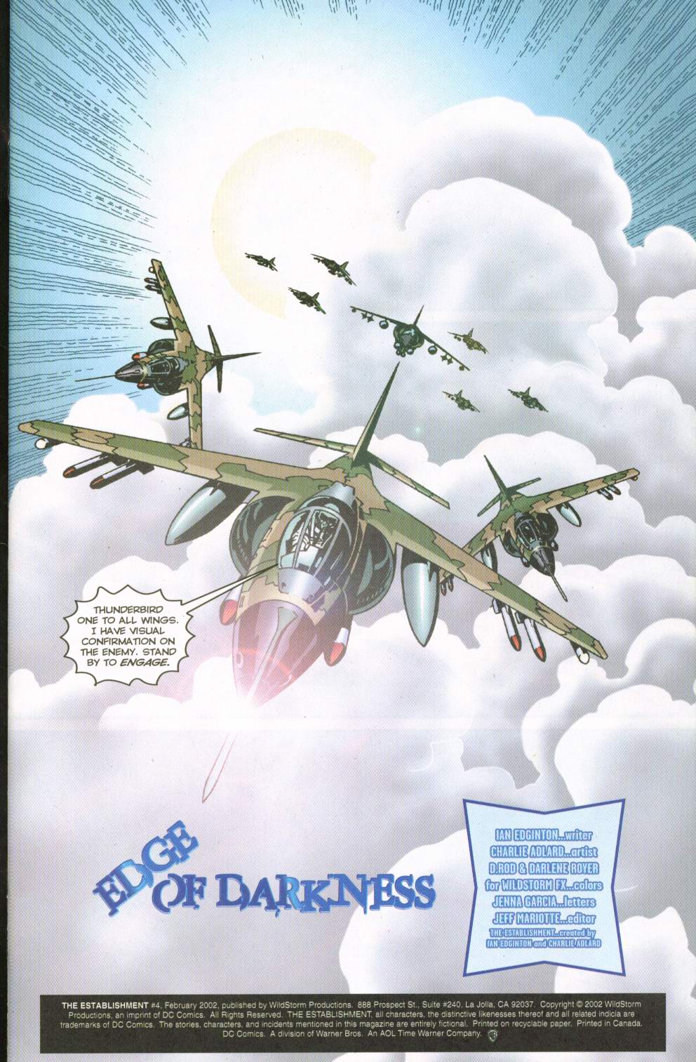 Read online The Establishment comic -  Issue #4 - 2